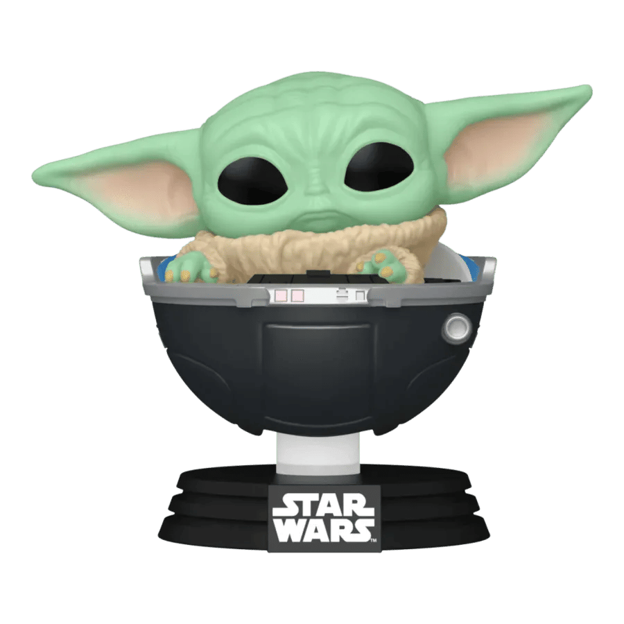 Funko TBA Star Wars: Mandalorian - Grogu in Hovering Pram Pop! Vinyl