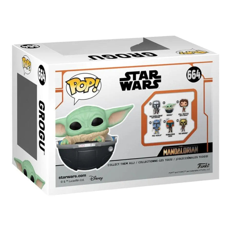 Funko TBA Star Wars: Mandalorian - Grogu in Hovering Pram Pop! Vinyl
