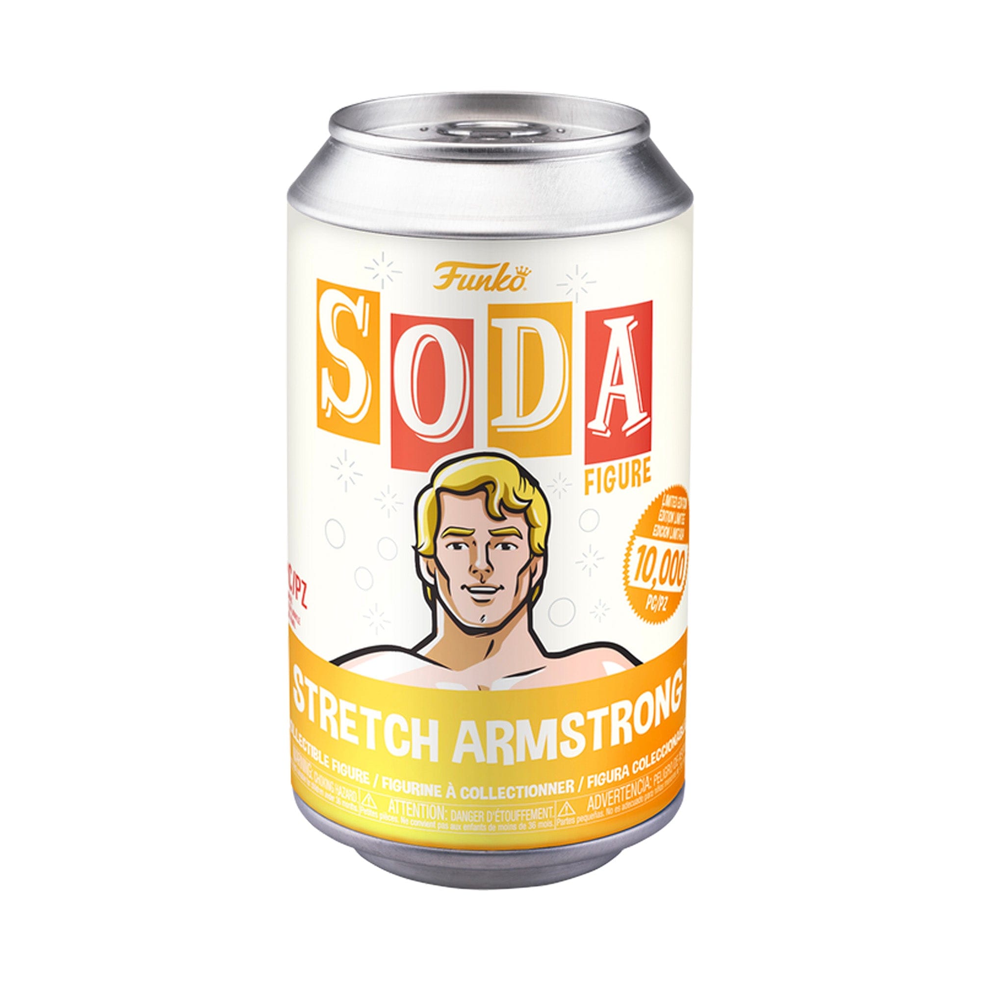 Limited Funko Vinyl SODA: Stretch Armstrong 10,000 Limited Edition (1 in 6 Chance at Chase)