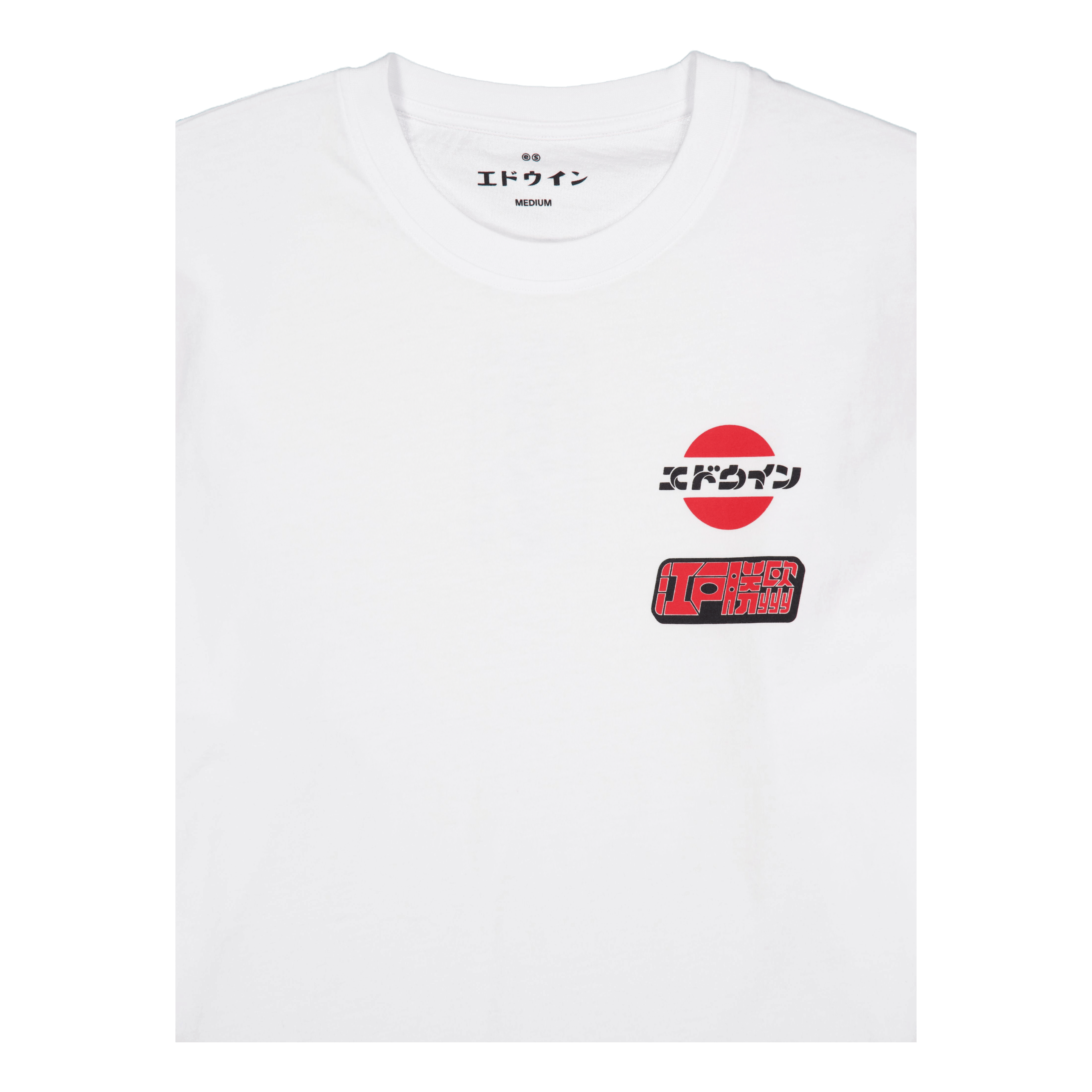 Edwin Edo Win T - shirt Ls White