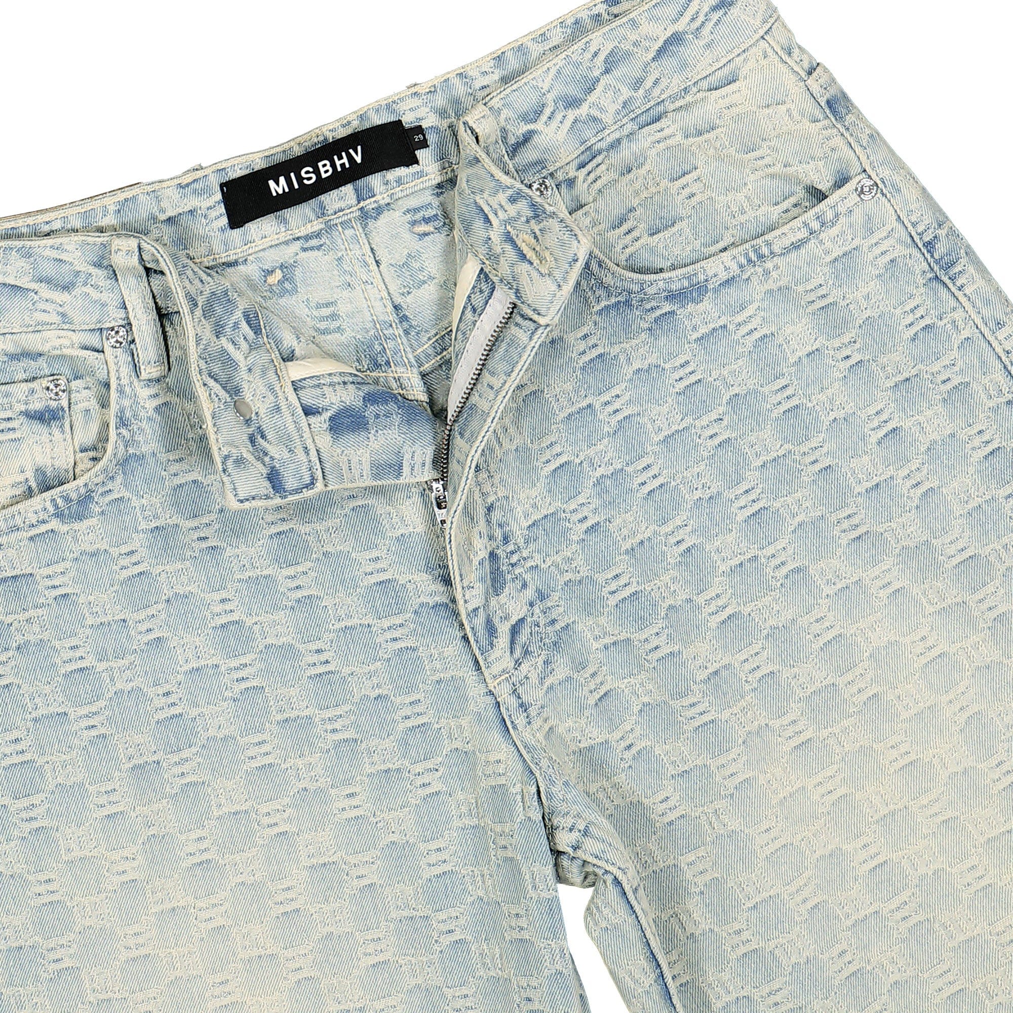 Misbhv Monogram Denim Trousers