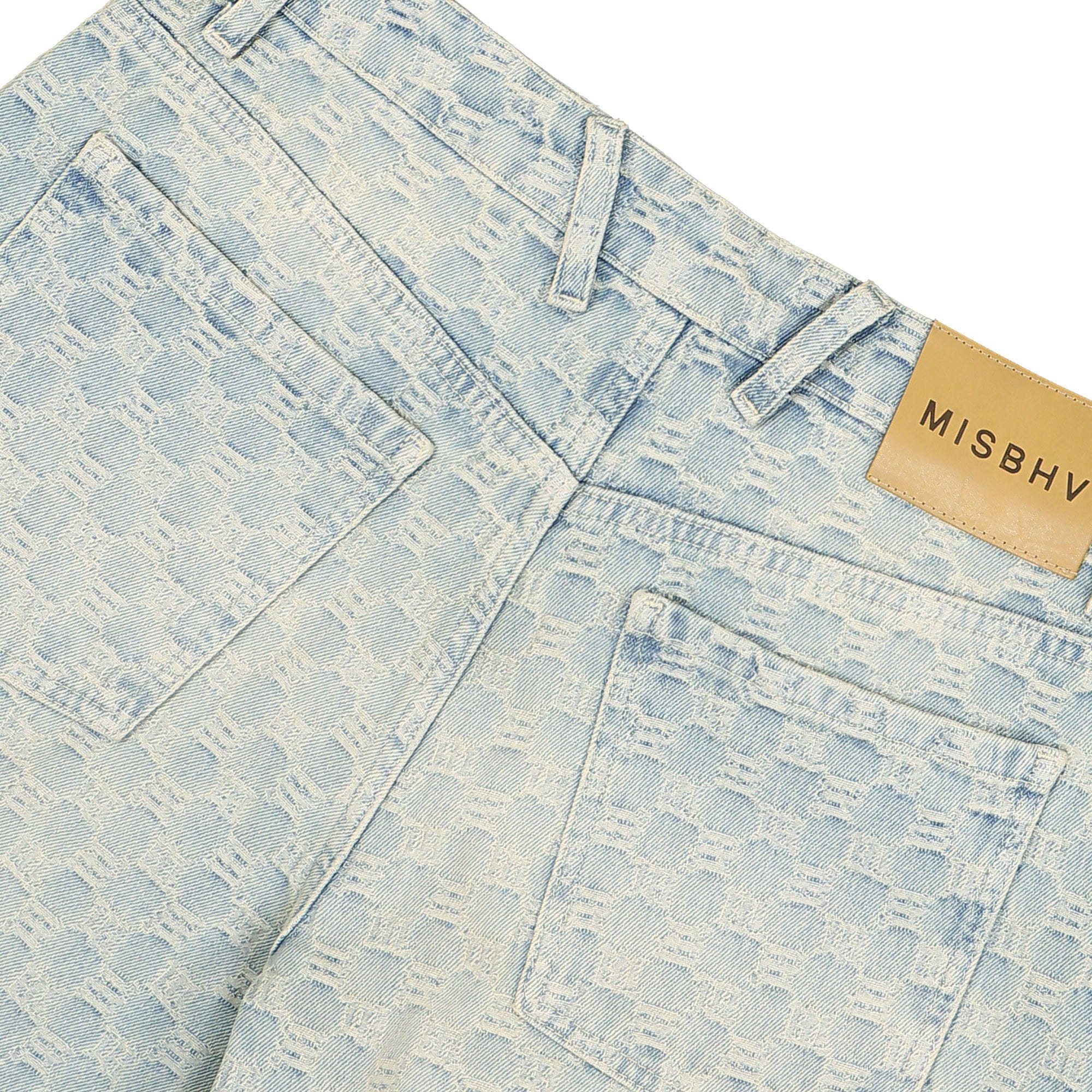 Misbhv Monogram Denim Trousers