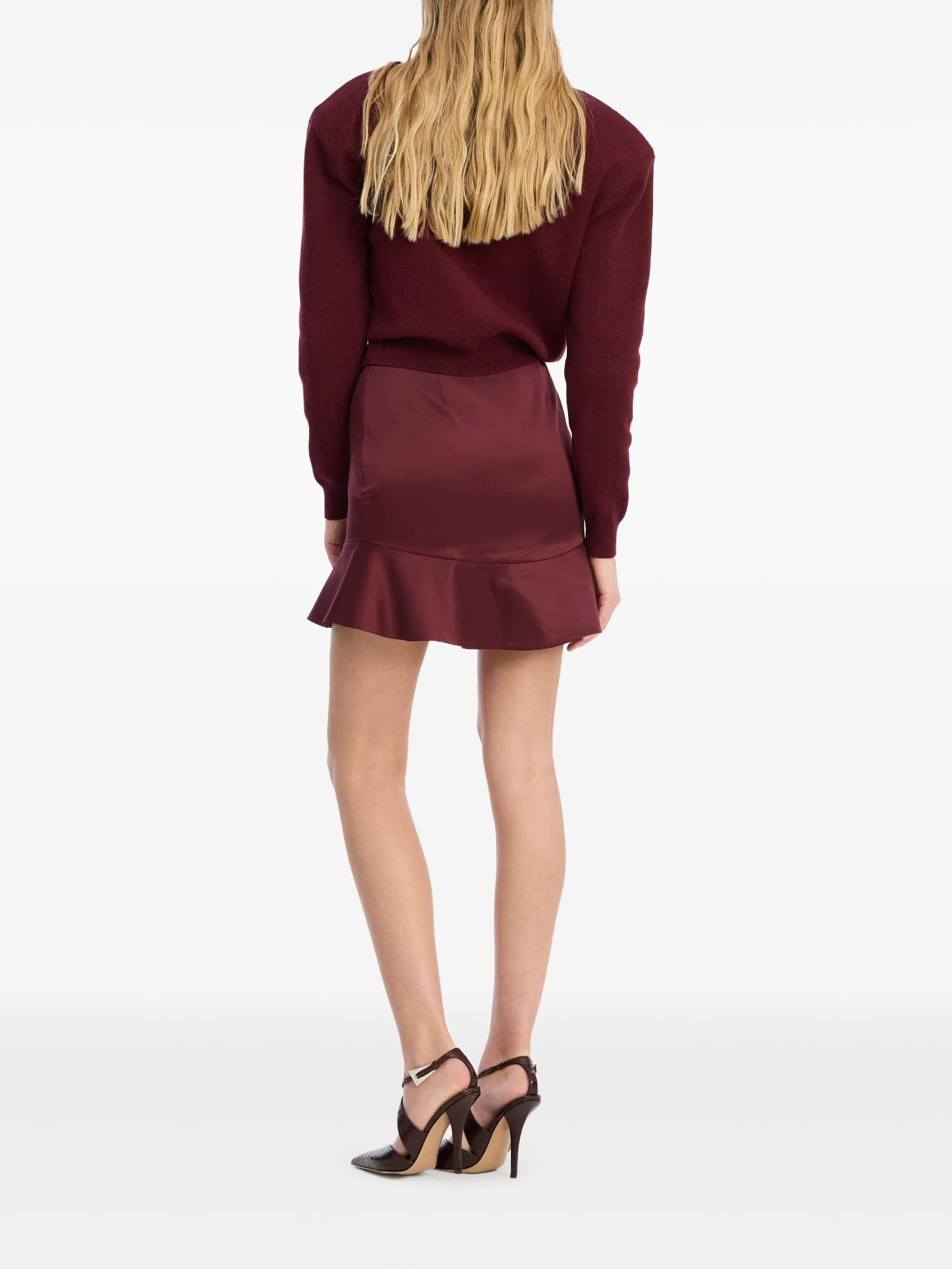 Rotate Birger Christensen logo - detail cardigan