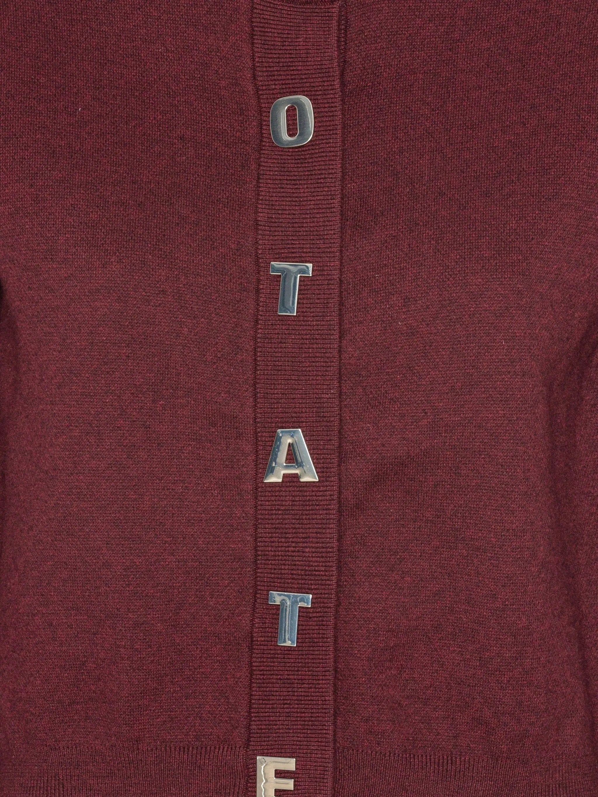 Rotate Birger Christensen logo - detail cardigan