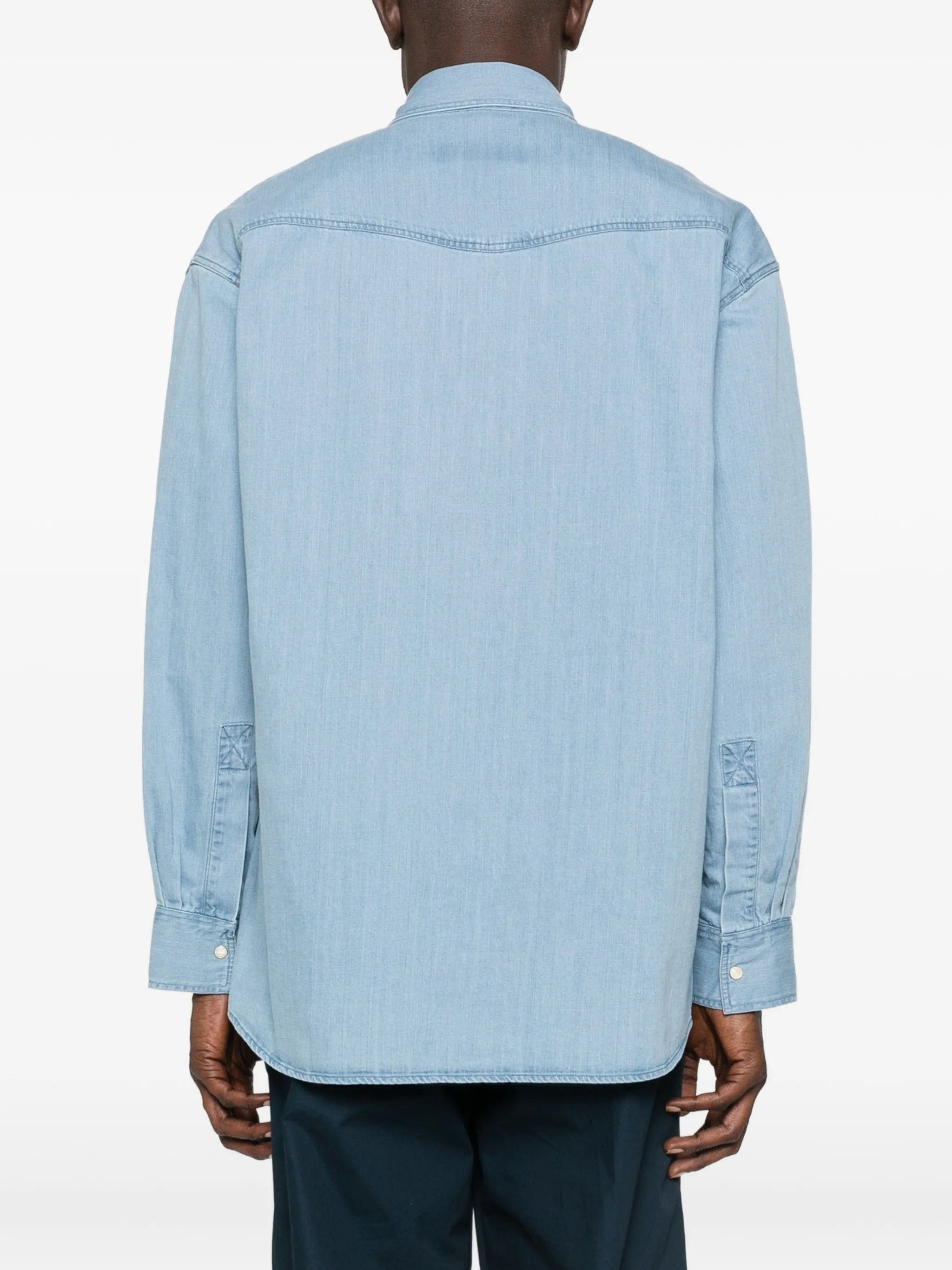 Studio Nicholson flap - pocket shirt