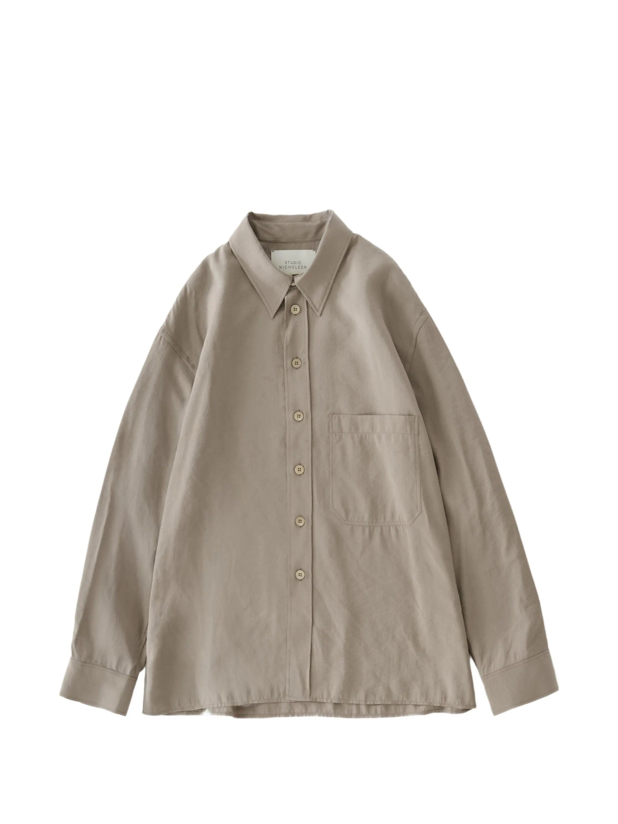 Studio Nicholson Emper patch - pocket shirt