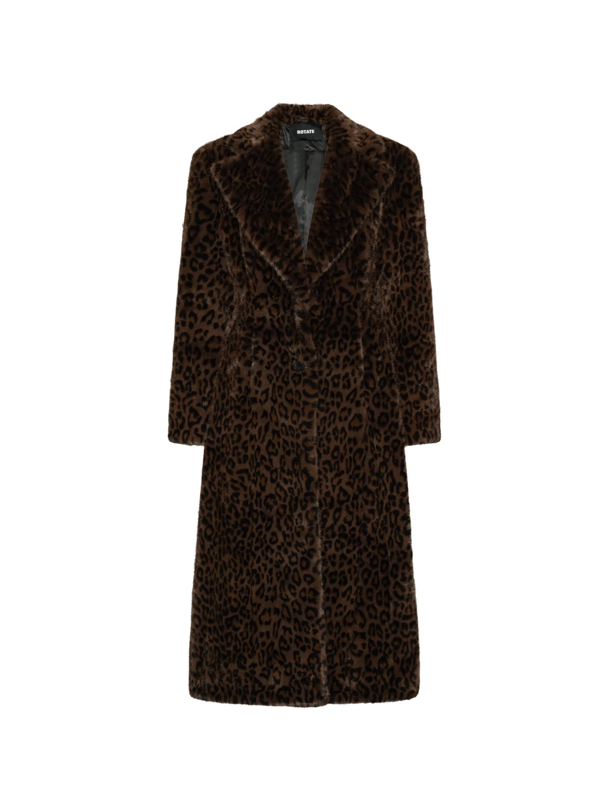 Rotate Birger Christensen faux - fur coat