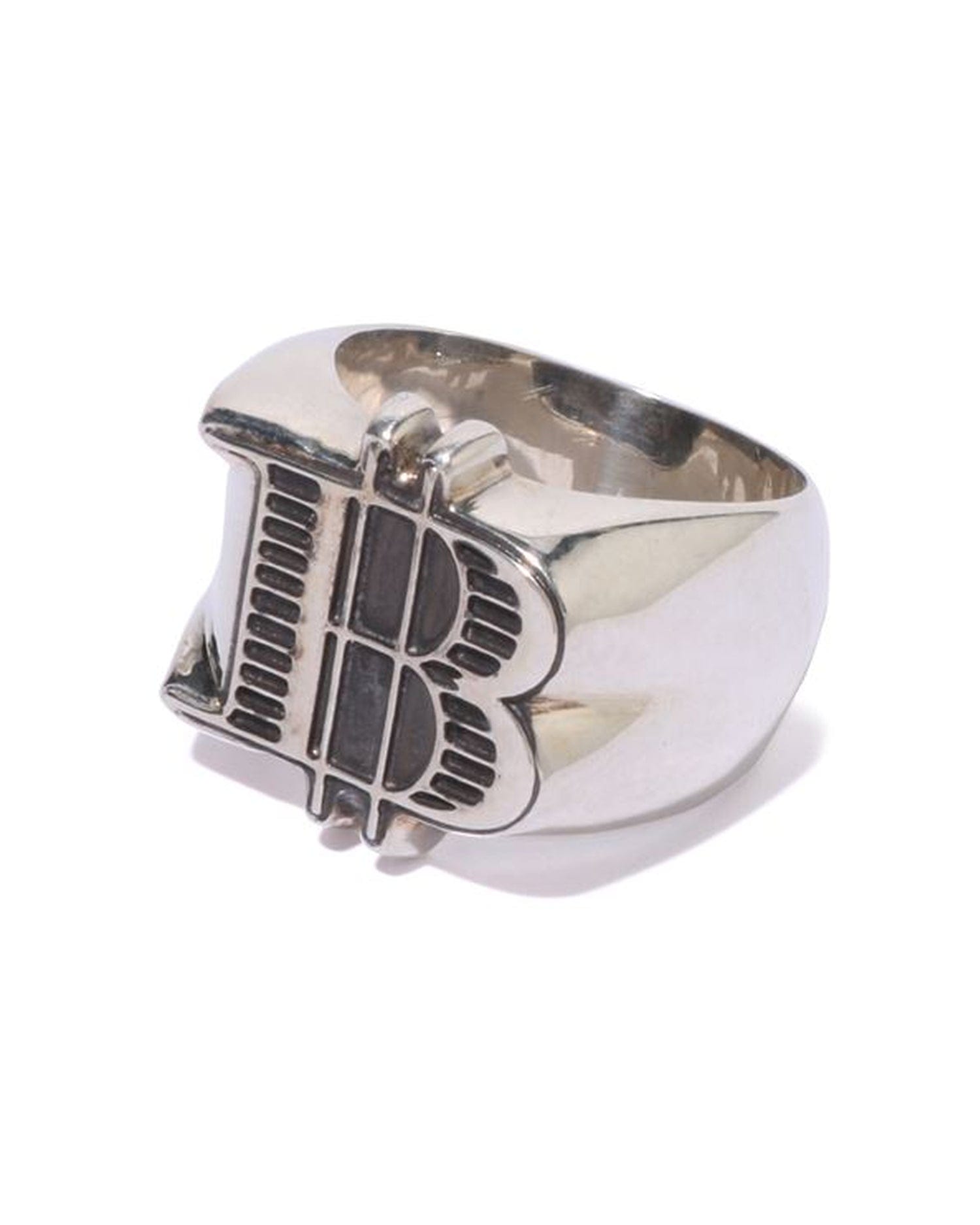 A Bathing APE B Logo Ring