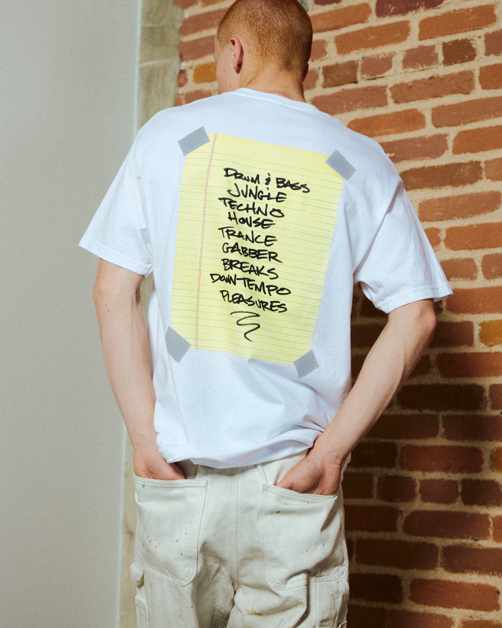 Pleasures P.L.U.R. JAM T-Shirt (WHITE)