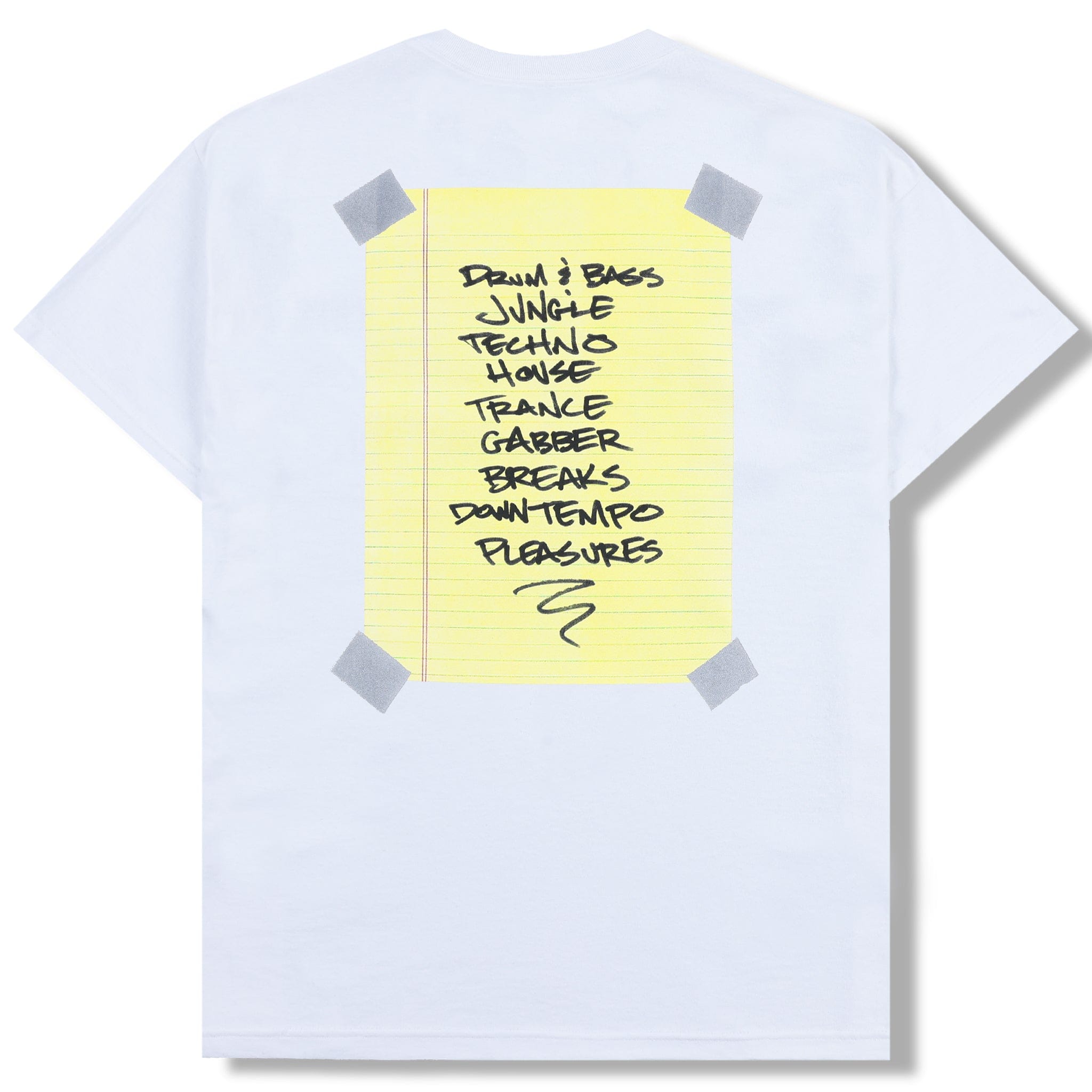 Pleasures P.L.U.R. JAM T-Shirt (WHITE)