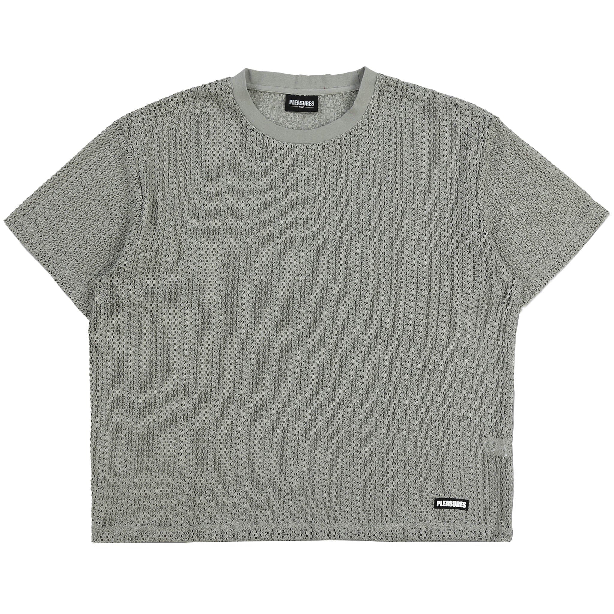 Pleasures IMPACT MESH SHIRT (GREY)