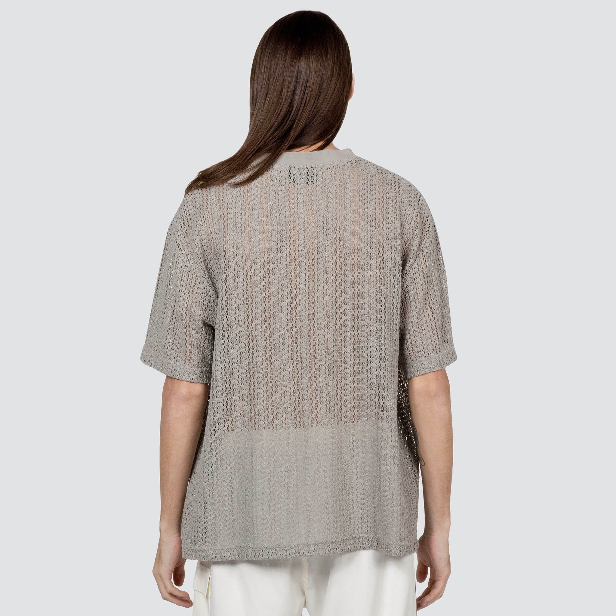 Pleasures IMPACT MESH SHIRT (GREY)