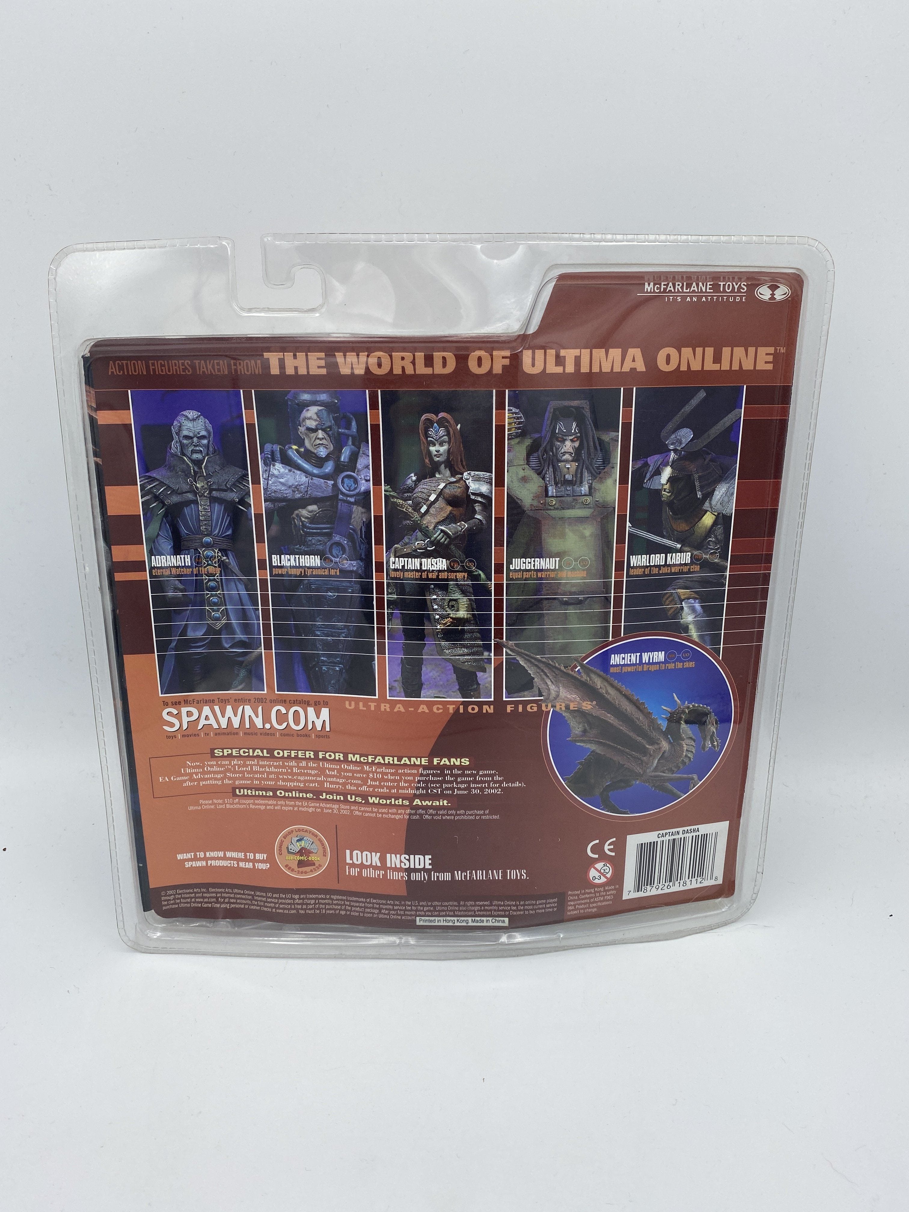 McFarlane Ultima Online Captain Dasha Action Figure