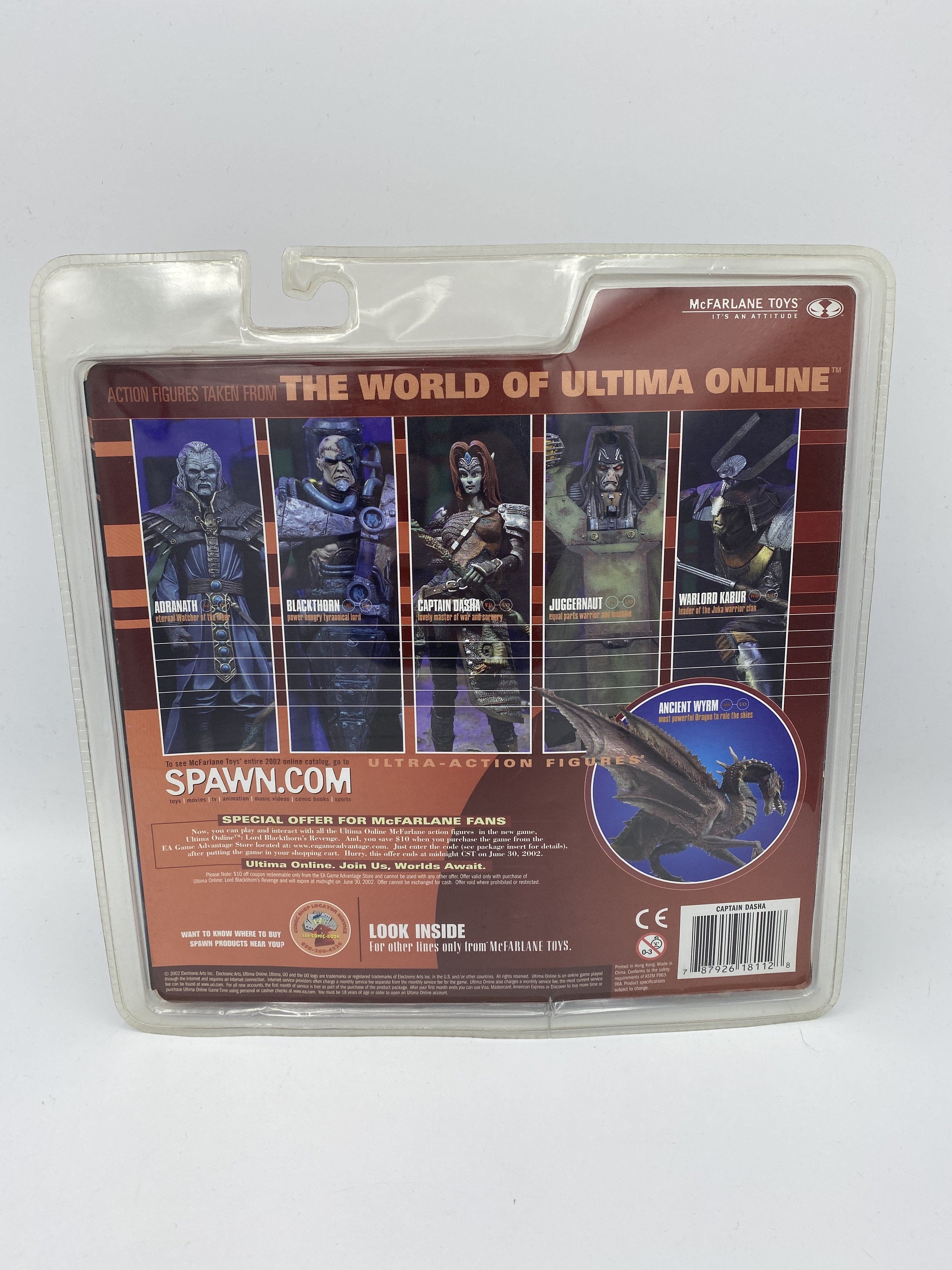McFarlane Ultima Online Captain Dasha Action Figure