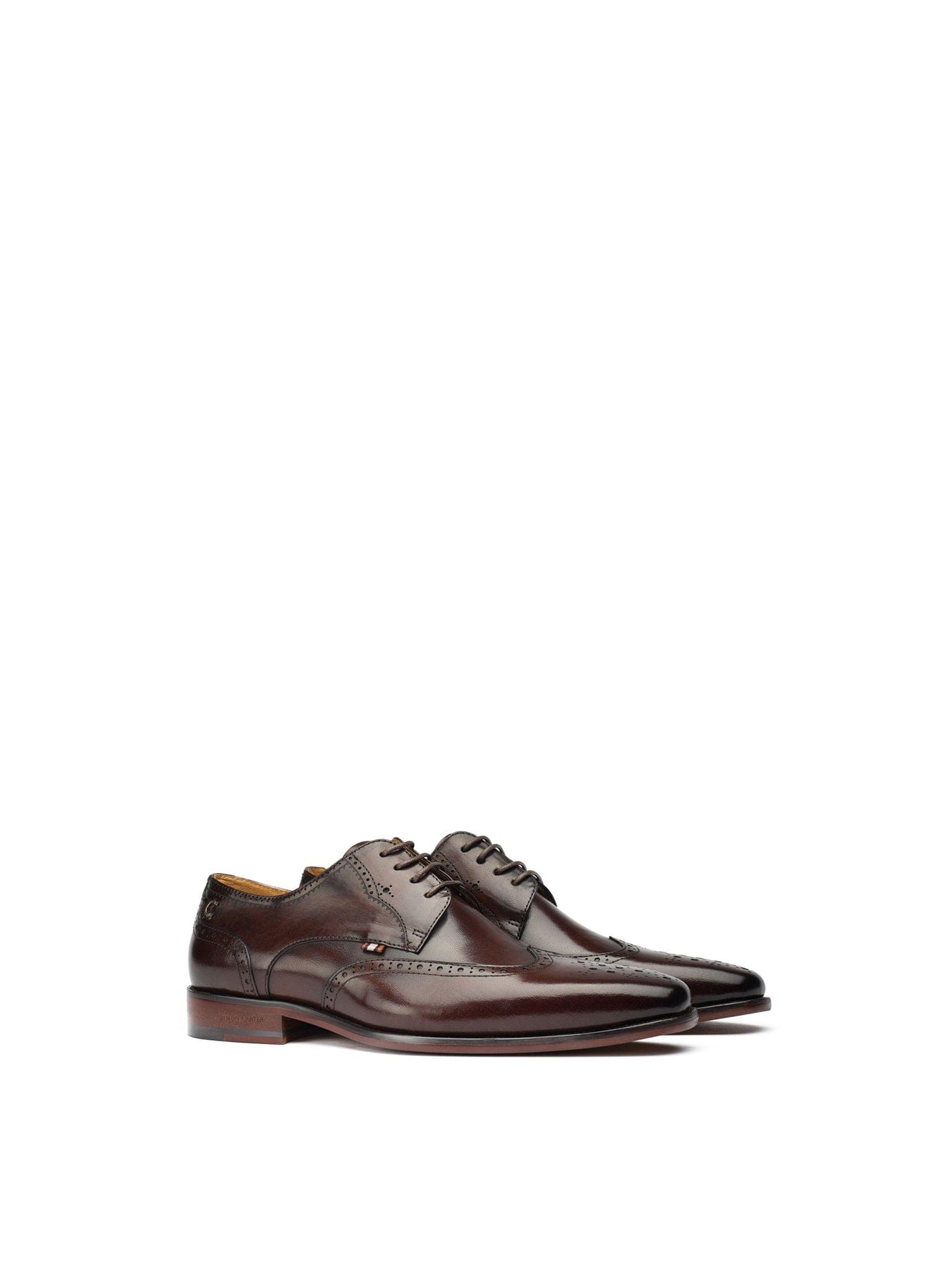 Simon Carter Beagle Leather Shoes Brown