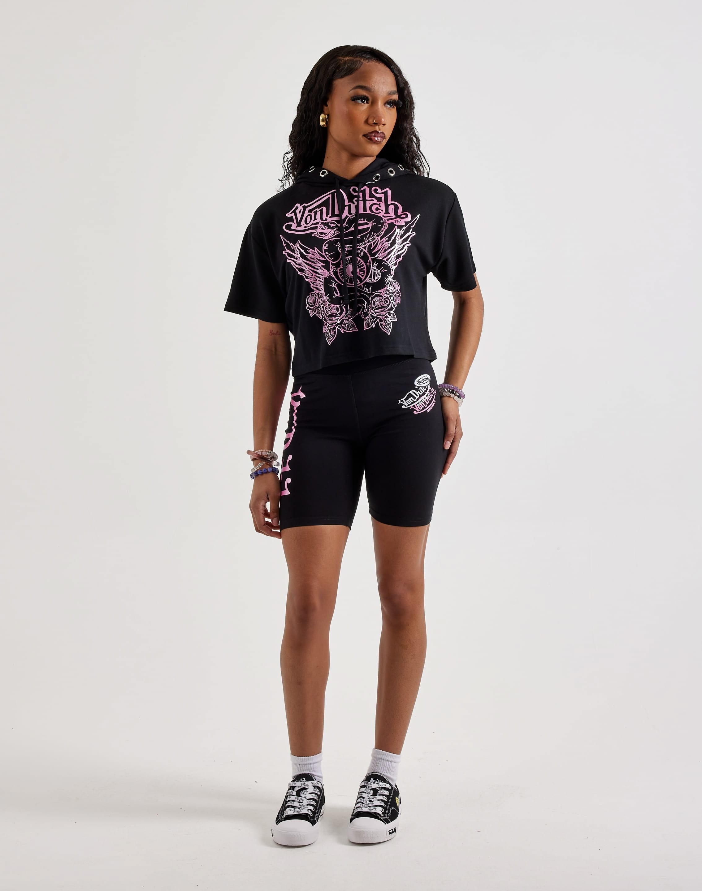 Von Dutch Pullover Hooded T-Shirt