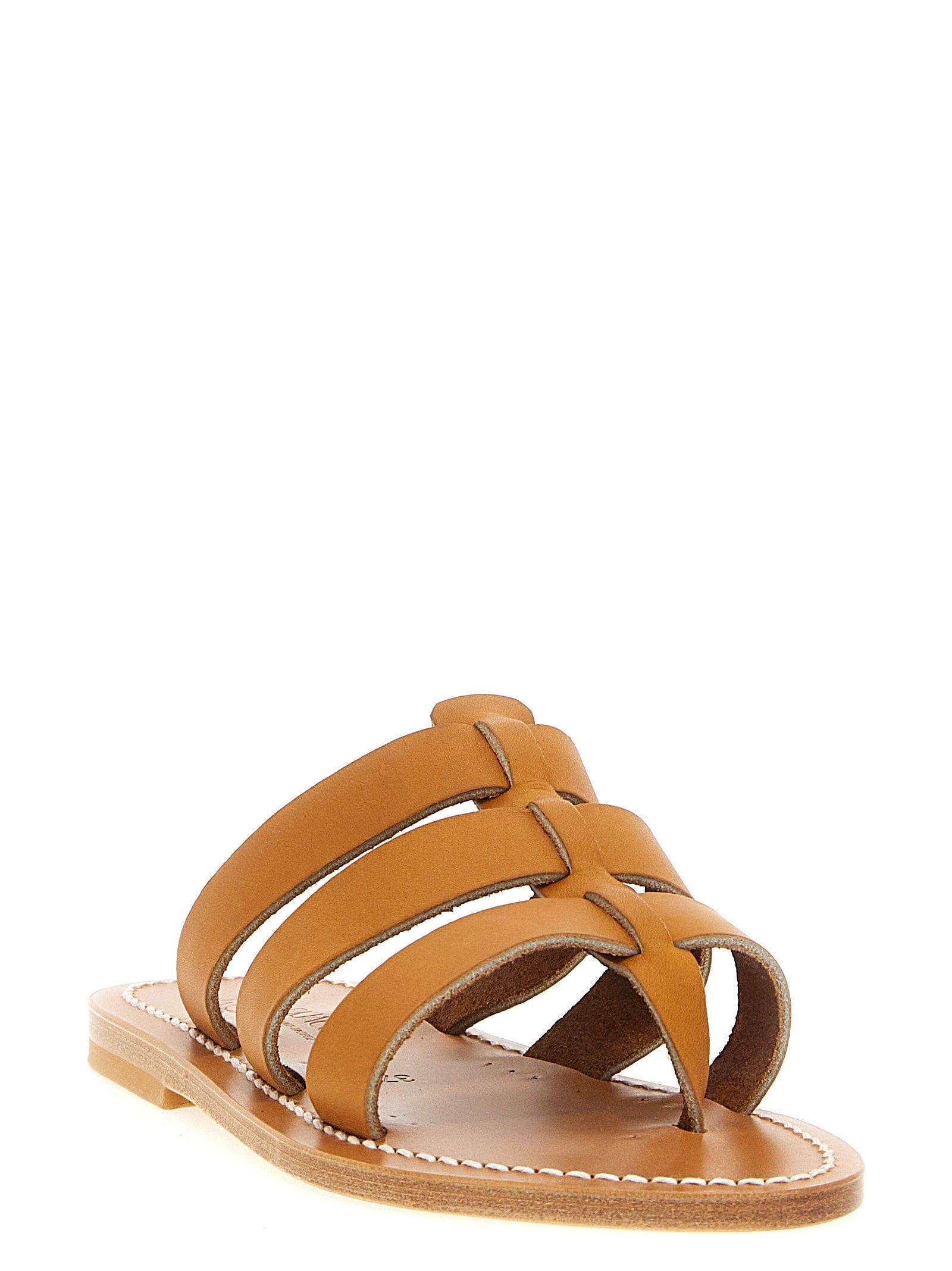 K.jacques Saint Tropez Dolon Sandals — tan
