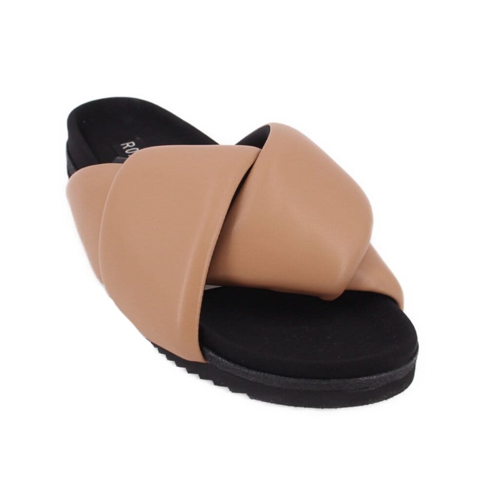 ROAM PUFFER SANDALS TAN 40 EU | 10 US