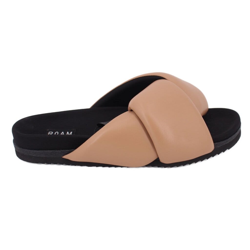 ROAM PUFFER SANDALS TAN 40 EU | 10 US