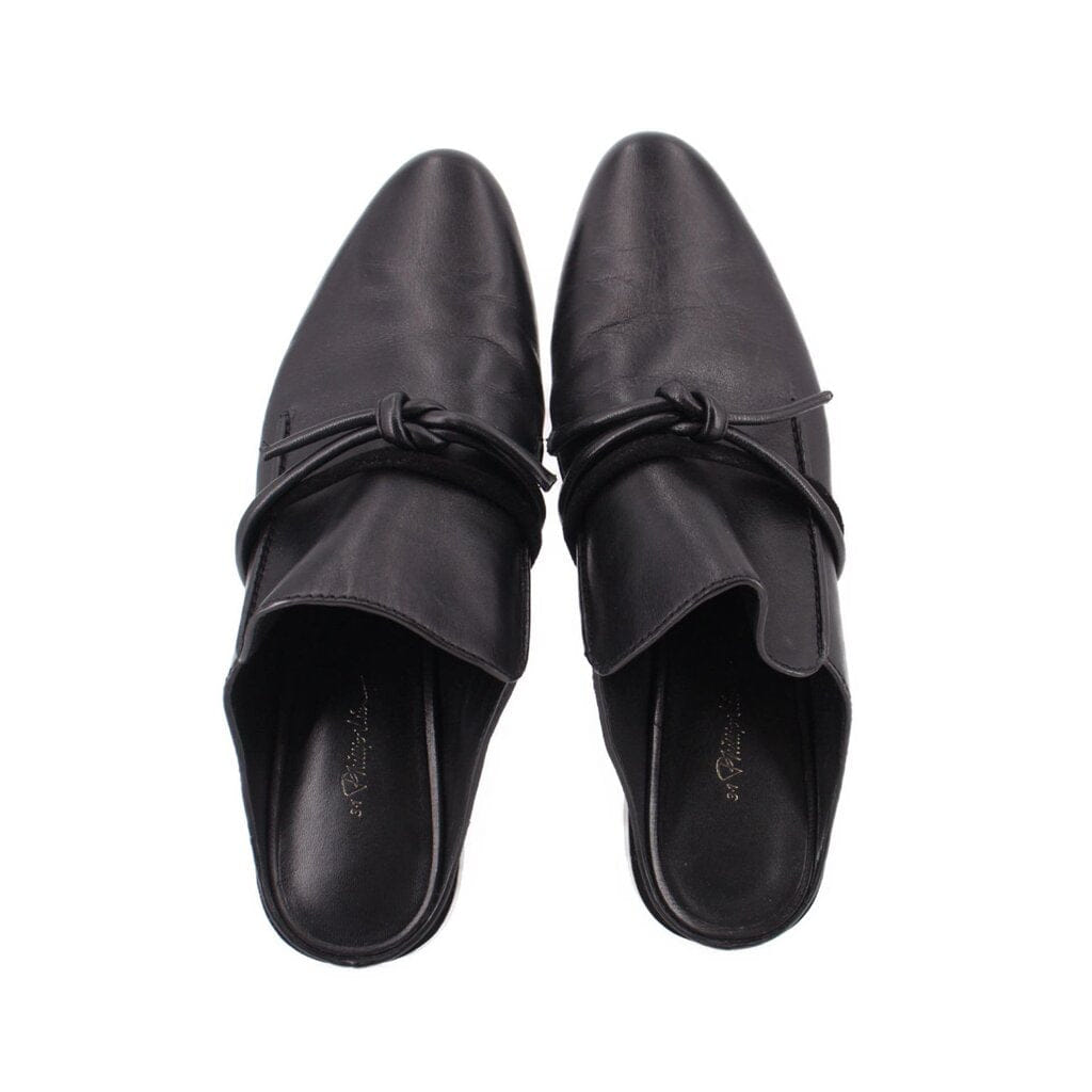Phillip LIM LOUIE MULE FLATS BLACK 40 EU | 9 US