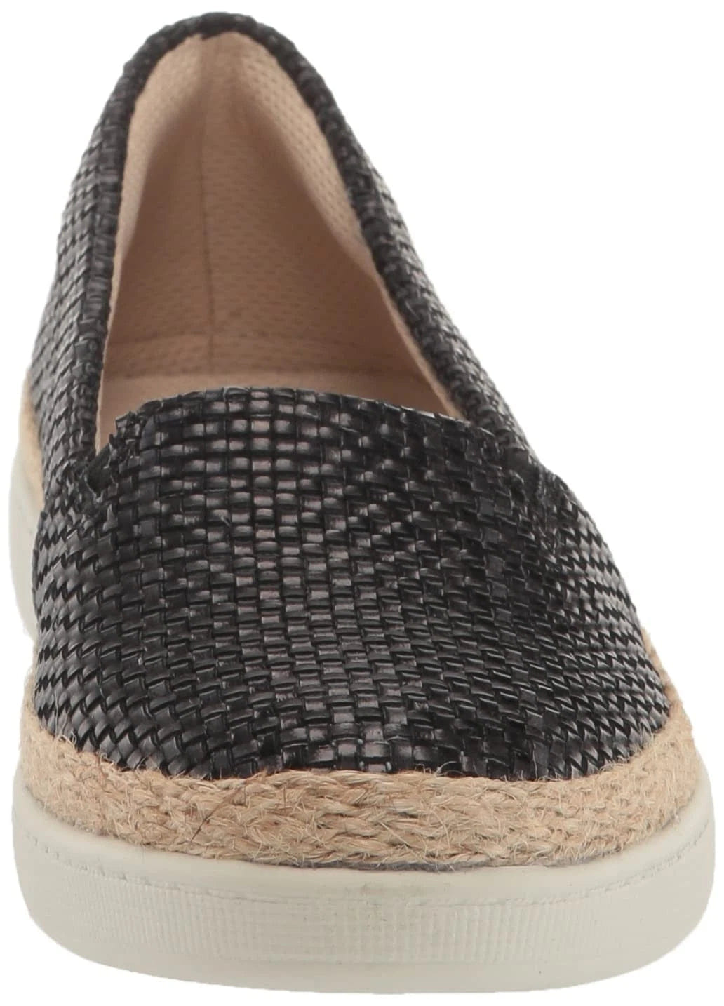 Loafers Trotters Accent Loafers Women's Black Braided Veg Casual Shoes ZAP2585