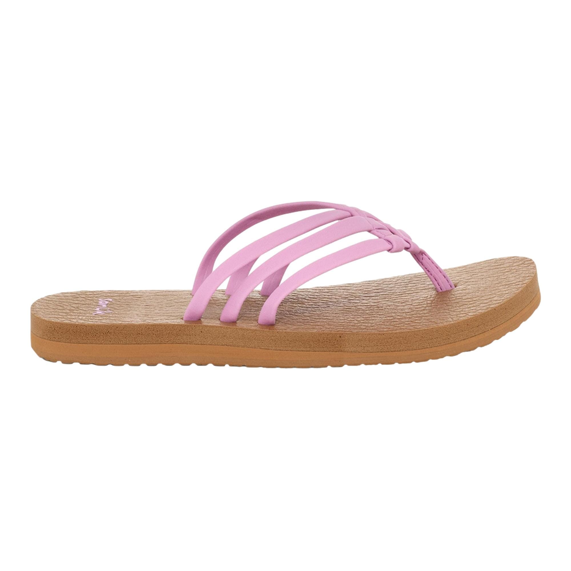 WHITE* Sanuk Yoga Sandy Tan / White 1112830 - TWT Women's