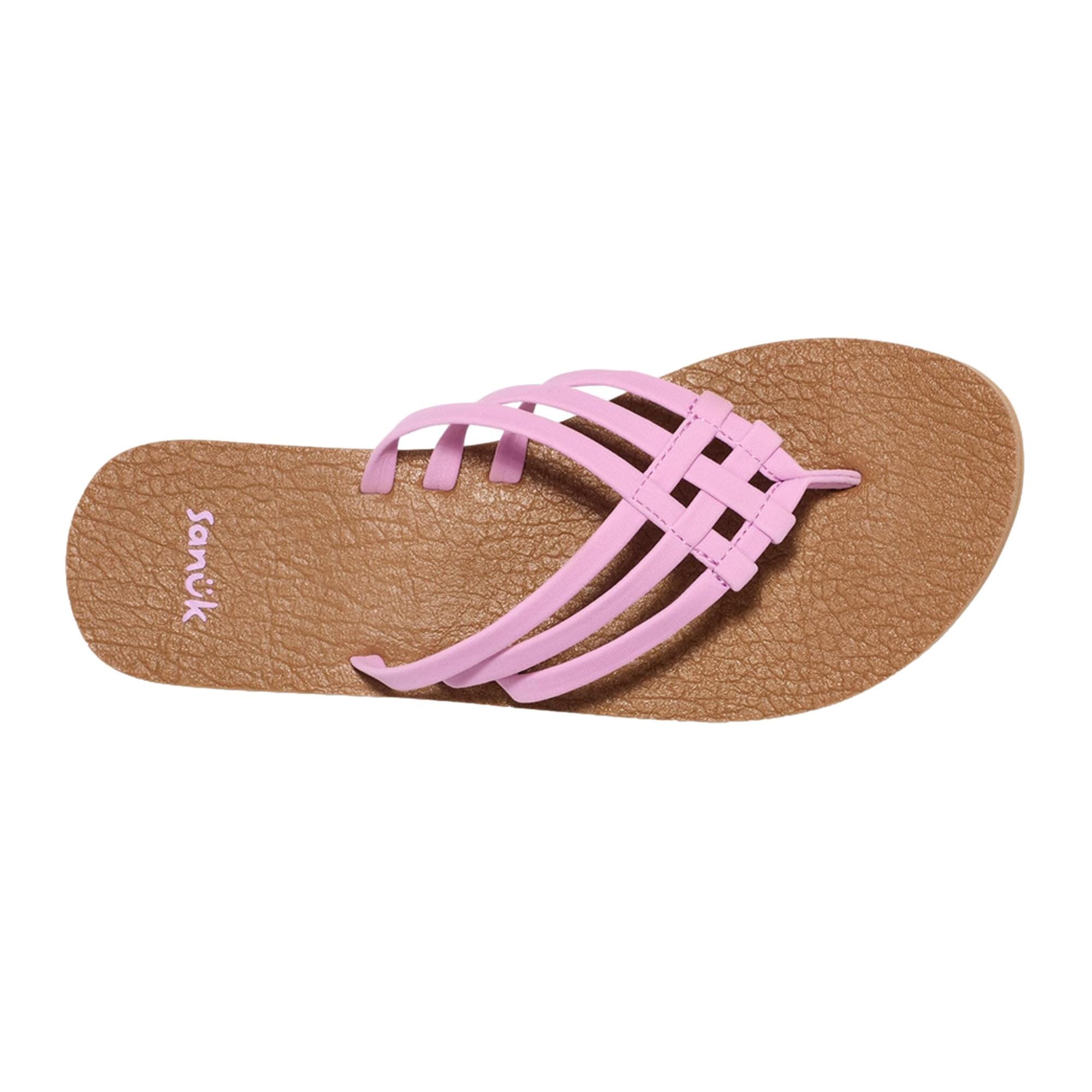 WHITE* Sanuk Yoga Sandy Tan / White 1112830 - TWT Women's