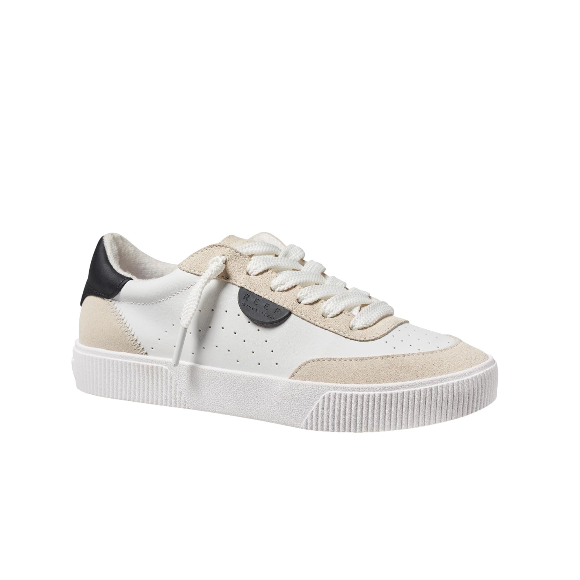 WHITE* Reef Lay Day Seas White / Black Lese CJ5181 Women's