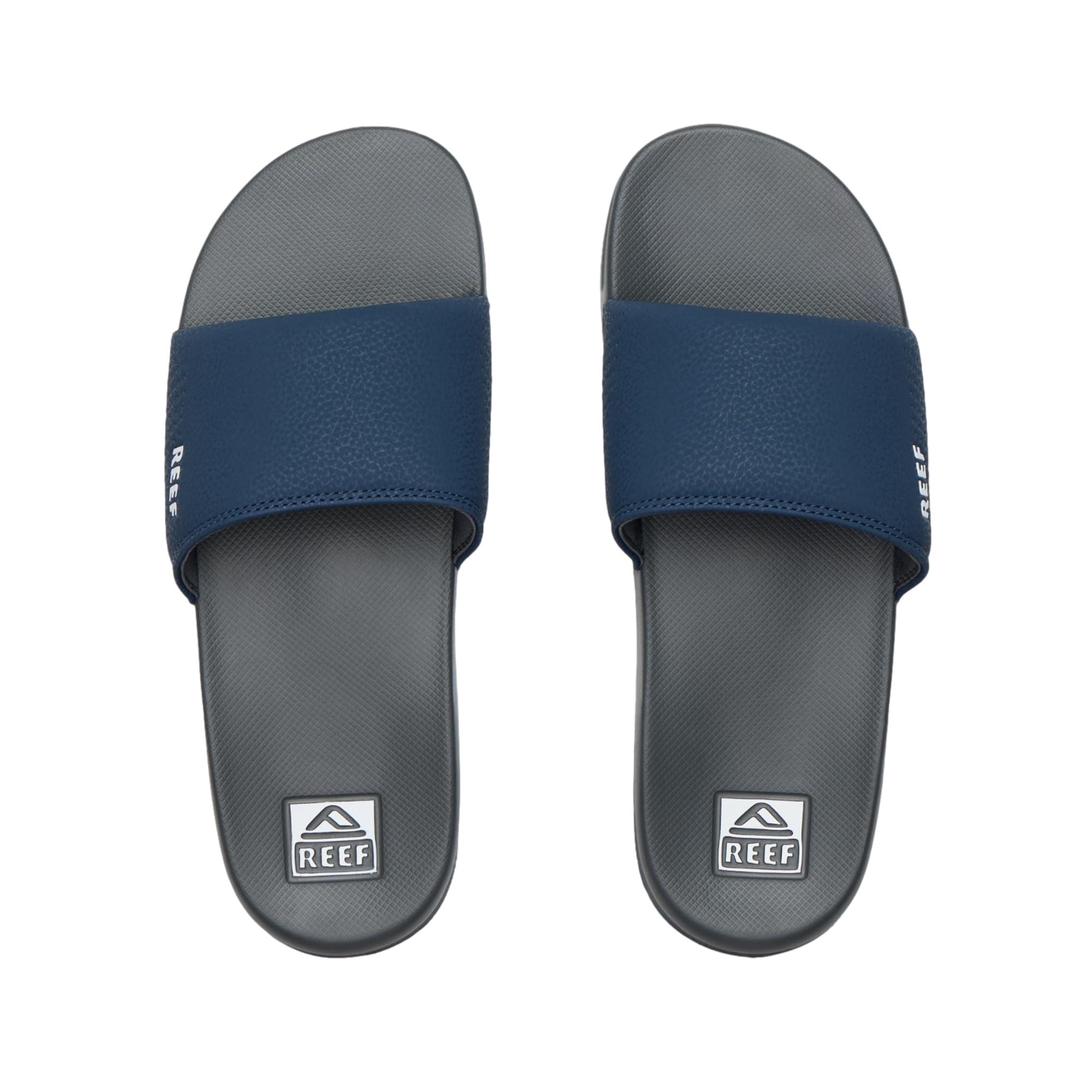 WHITE* Reef One Slide Navy / White CI5862 Men's