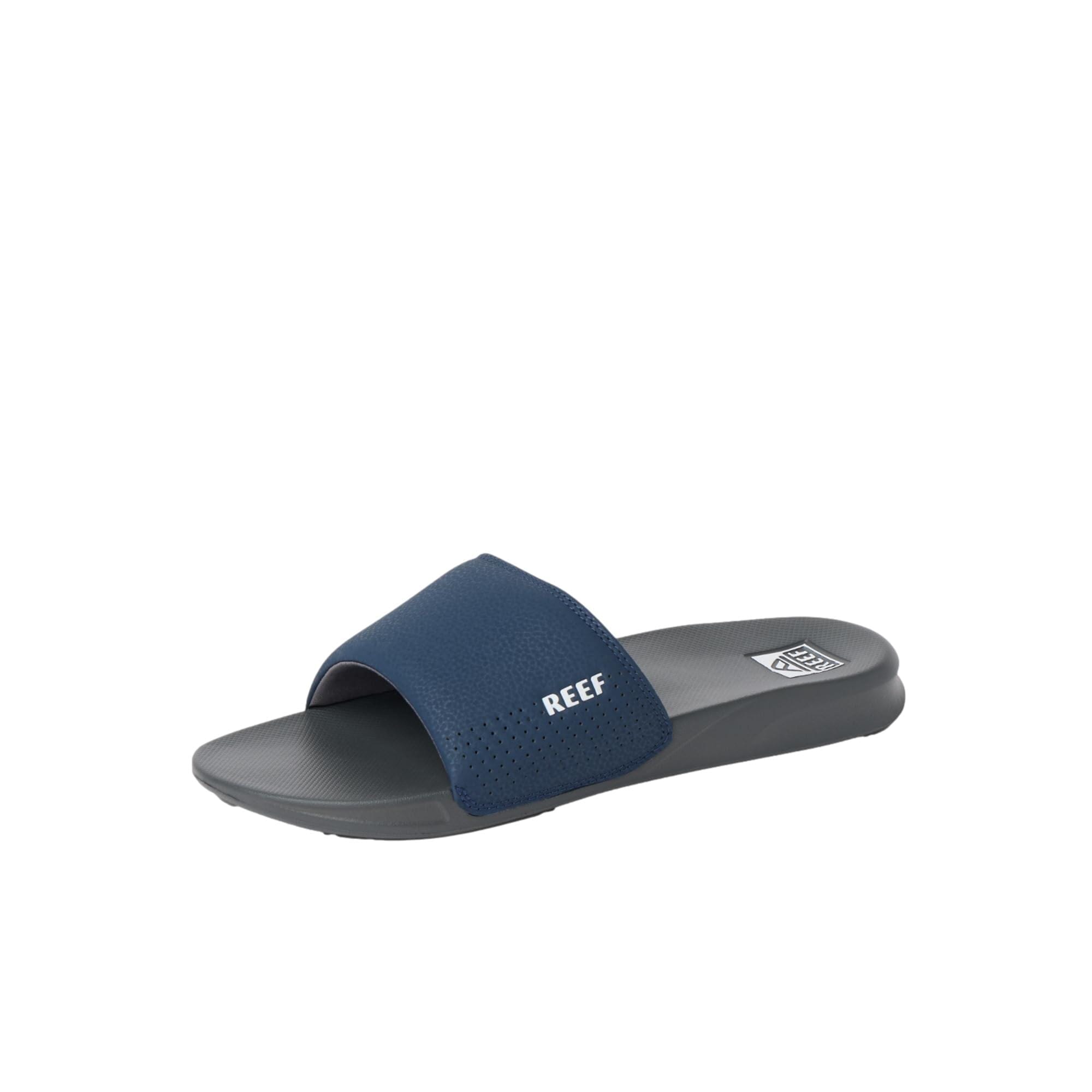 WHITE* Reef One Slide Navy / White CI5862 Men's