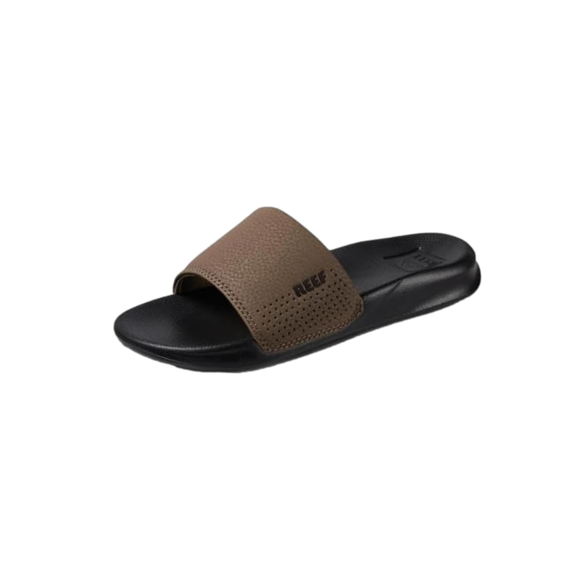 Reef One Slide Black / Tan CJ5750 Pre - School