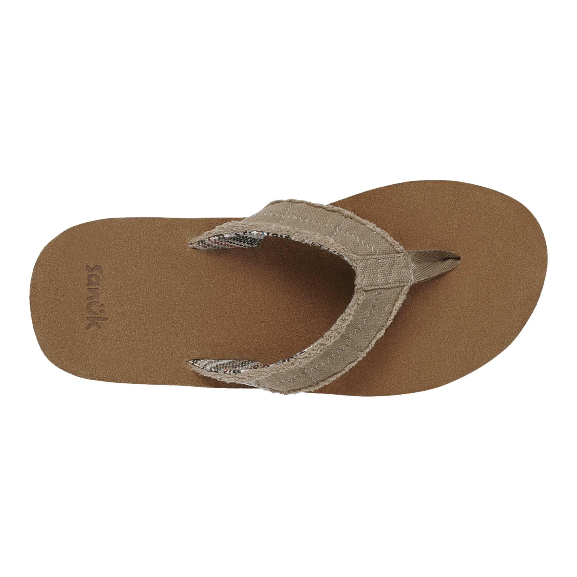 SOFT Sanuk Fraid Not Soft Top Natural 1116736 - NAT Men's