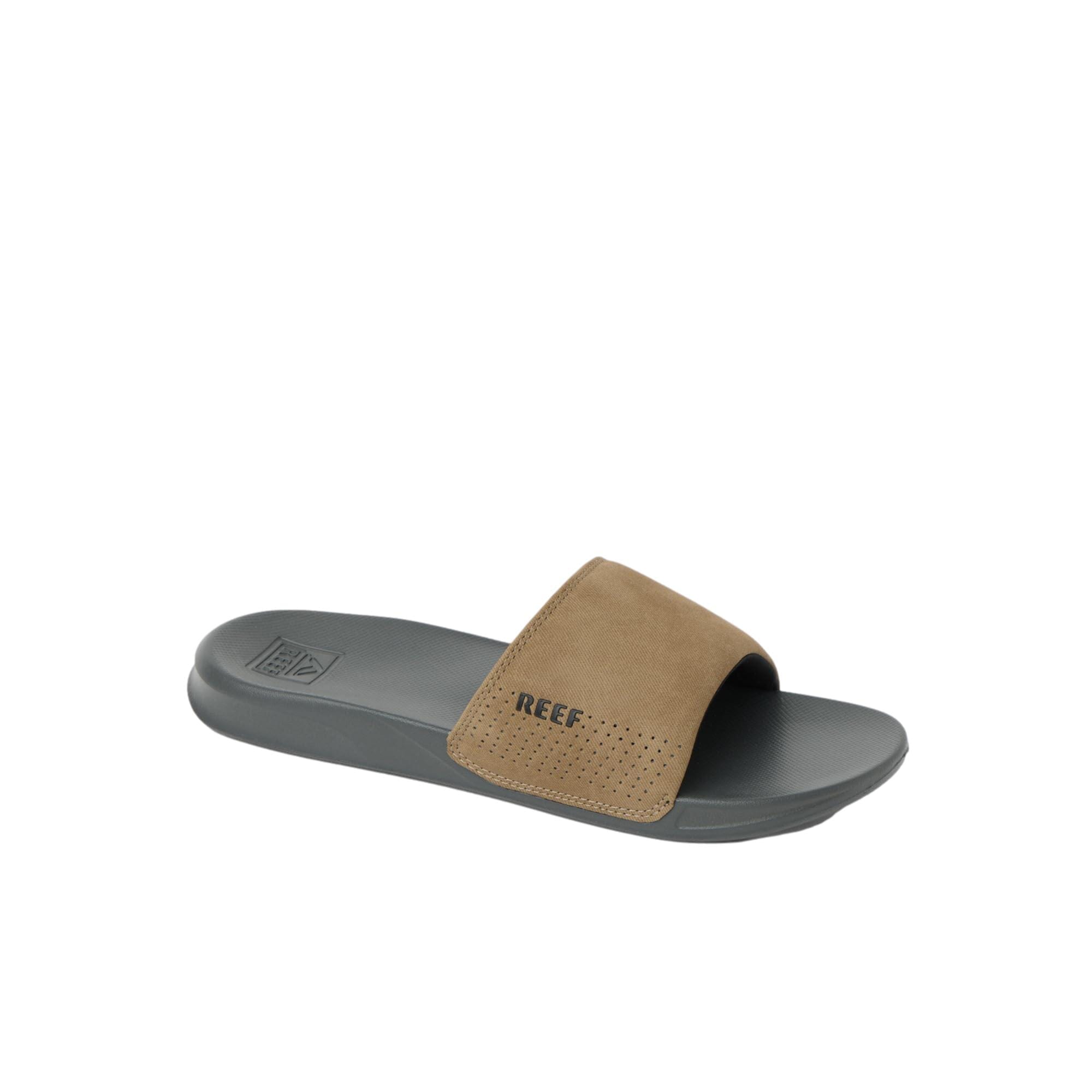 Reef One Slide Grey / Tan RF0A3ONDGTA Men's