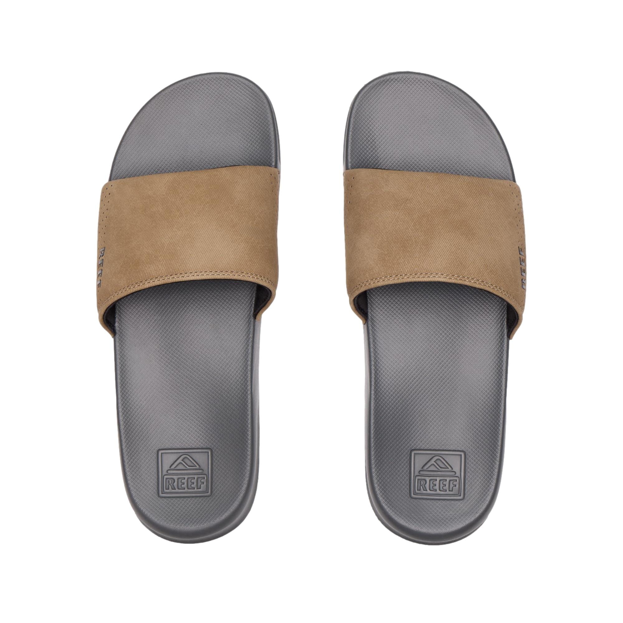 Reef One Slide Grey / Tan RF0A3ONDGTA Men's