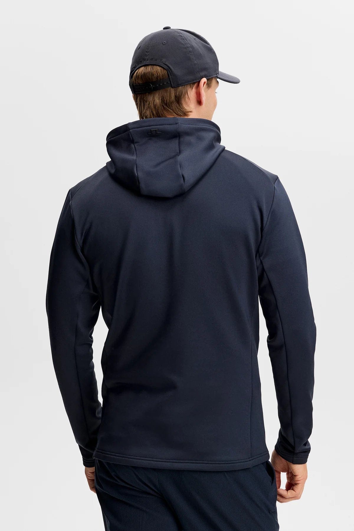 J. Lindeberg Ariel Quarter Zip Hood - Navy