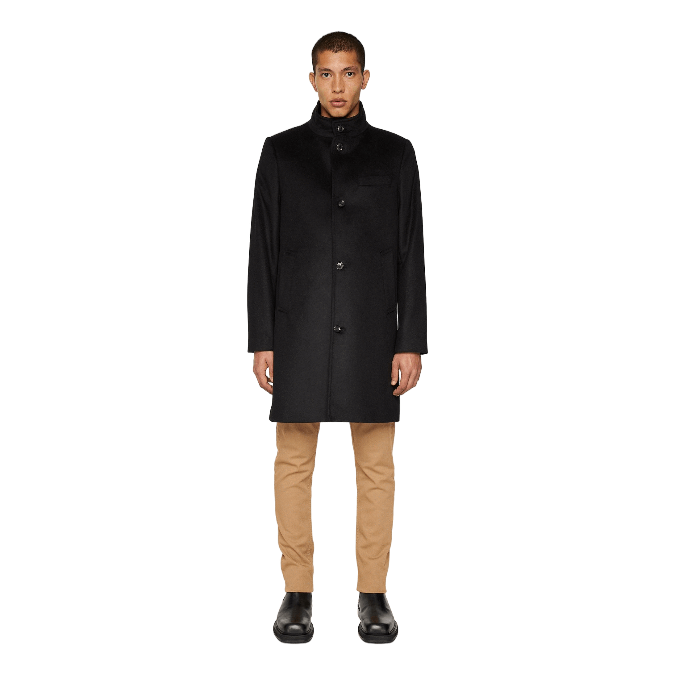 J.lindeberg Jesse Melton Cashmere Coat Black