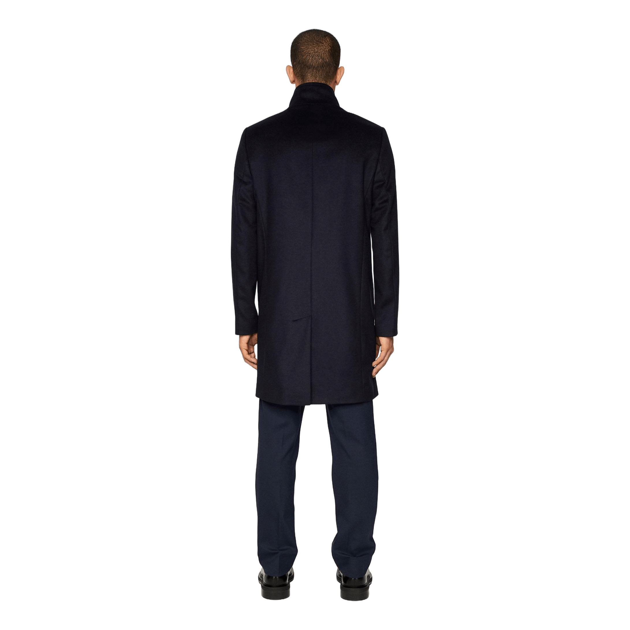 J.lindeberg Jesse Melton Cashmere Coat Jl Navy