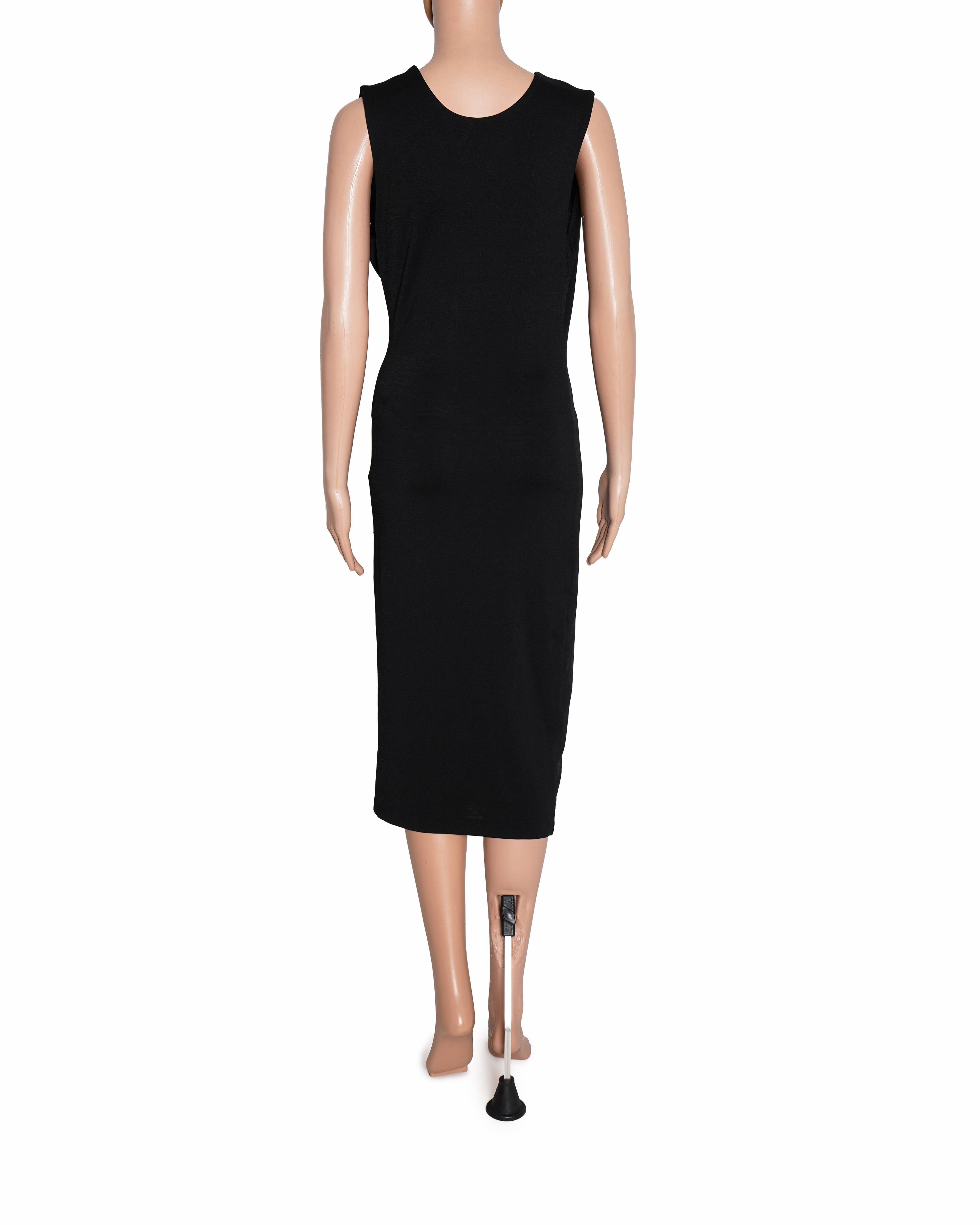 Alexander Wang Black High Low Dress