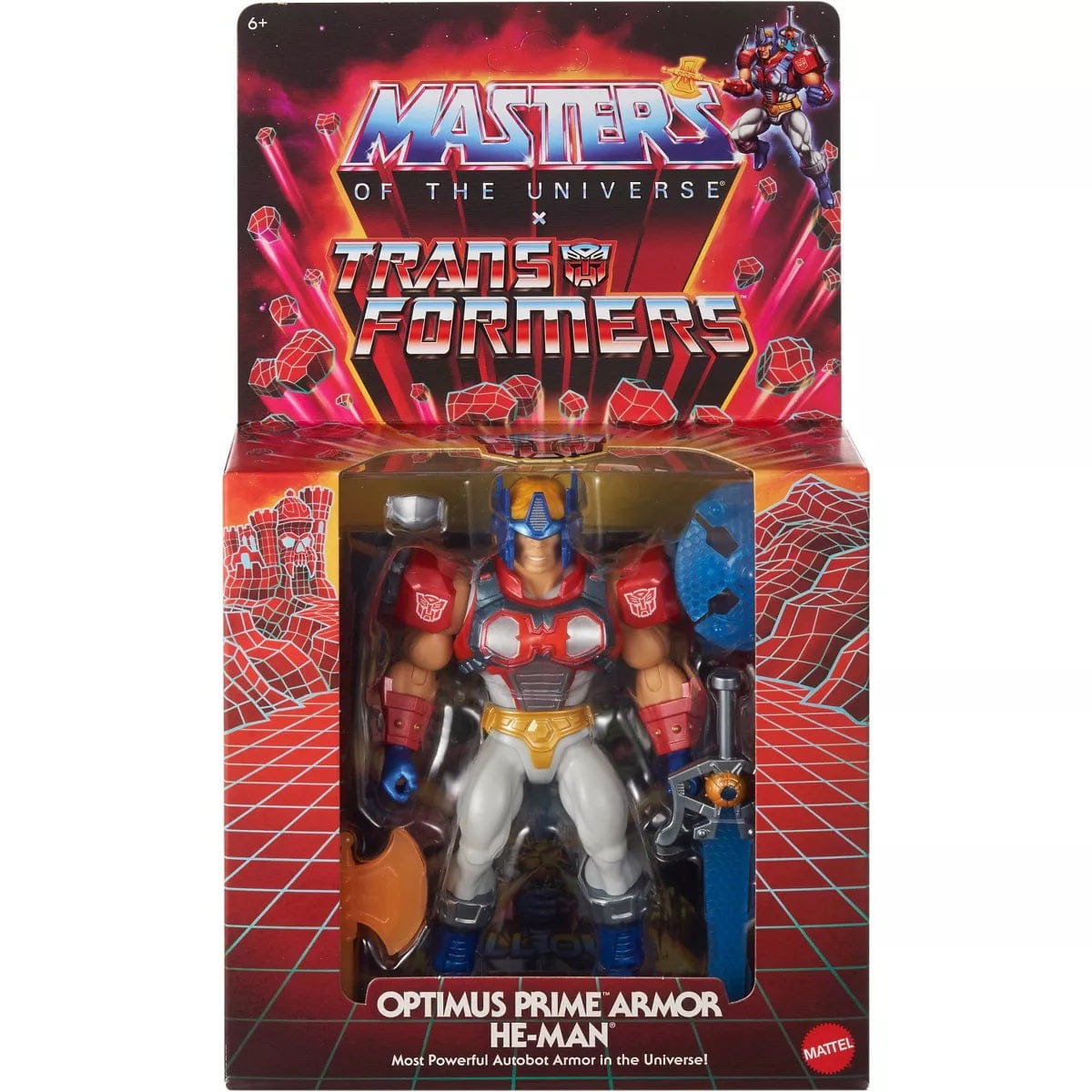 Mattel Masters of the Universe Optimus Prime Armor He - Man