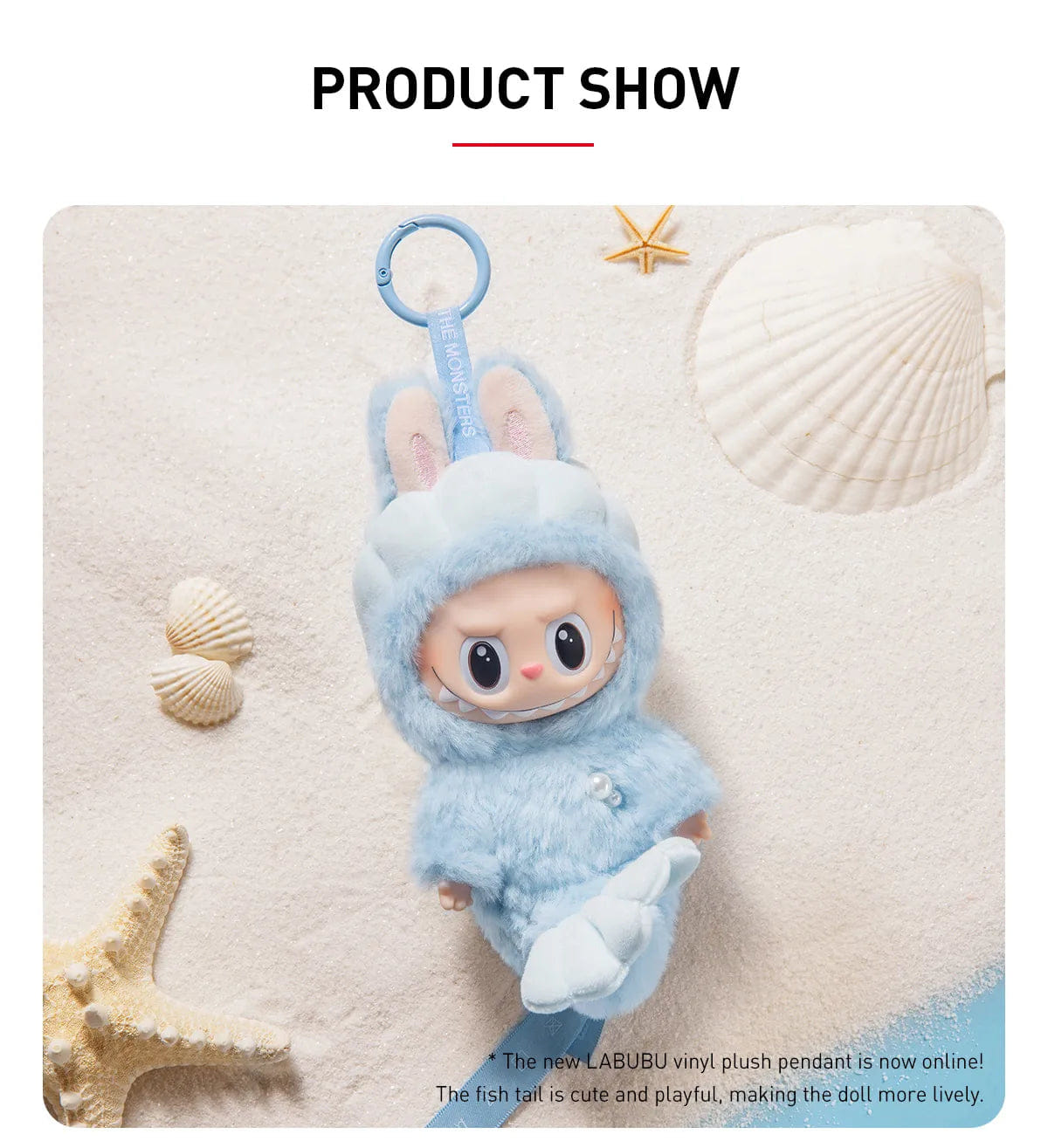 Popmart LABUBU HIDE AND SEEK IN SINGAPORE SERIES - Vinyl Plush Doll Pendant