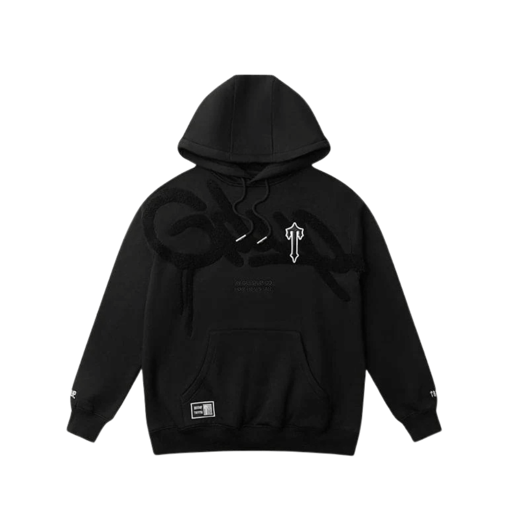 Geedup Handstyle x Trapstar Irongate T Hoodie Black