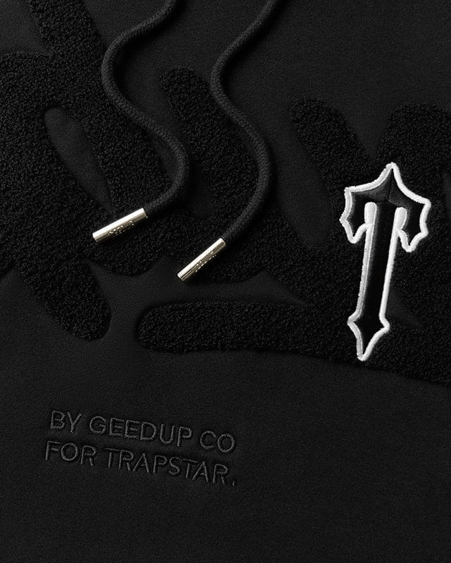 Geedup Handstyle x Trapstar Irongate T Hoodie Black