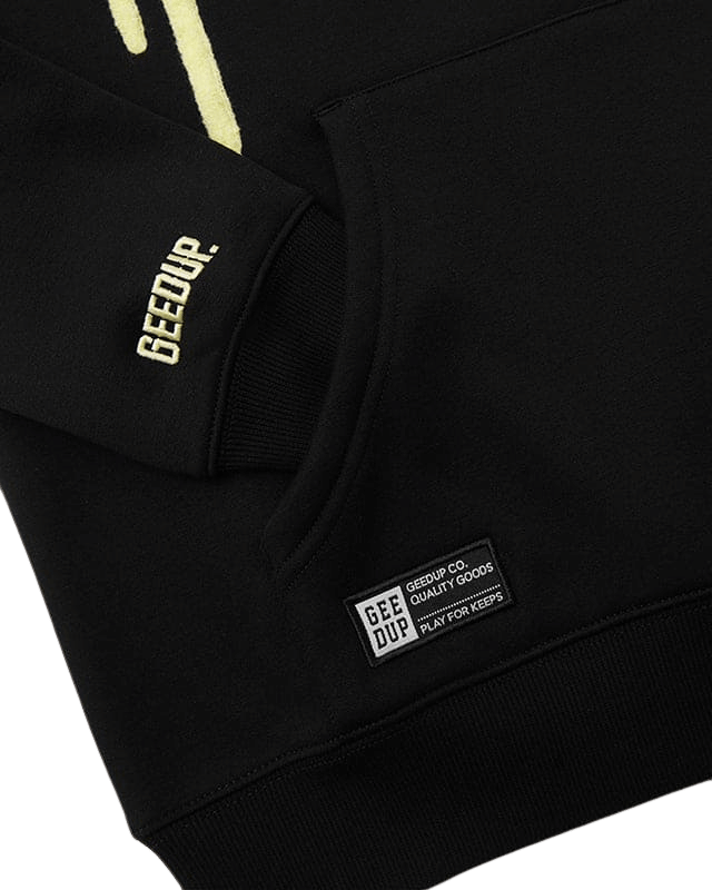 Geedup Handstyle Hoodie Black Sorbet