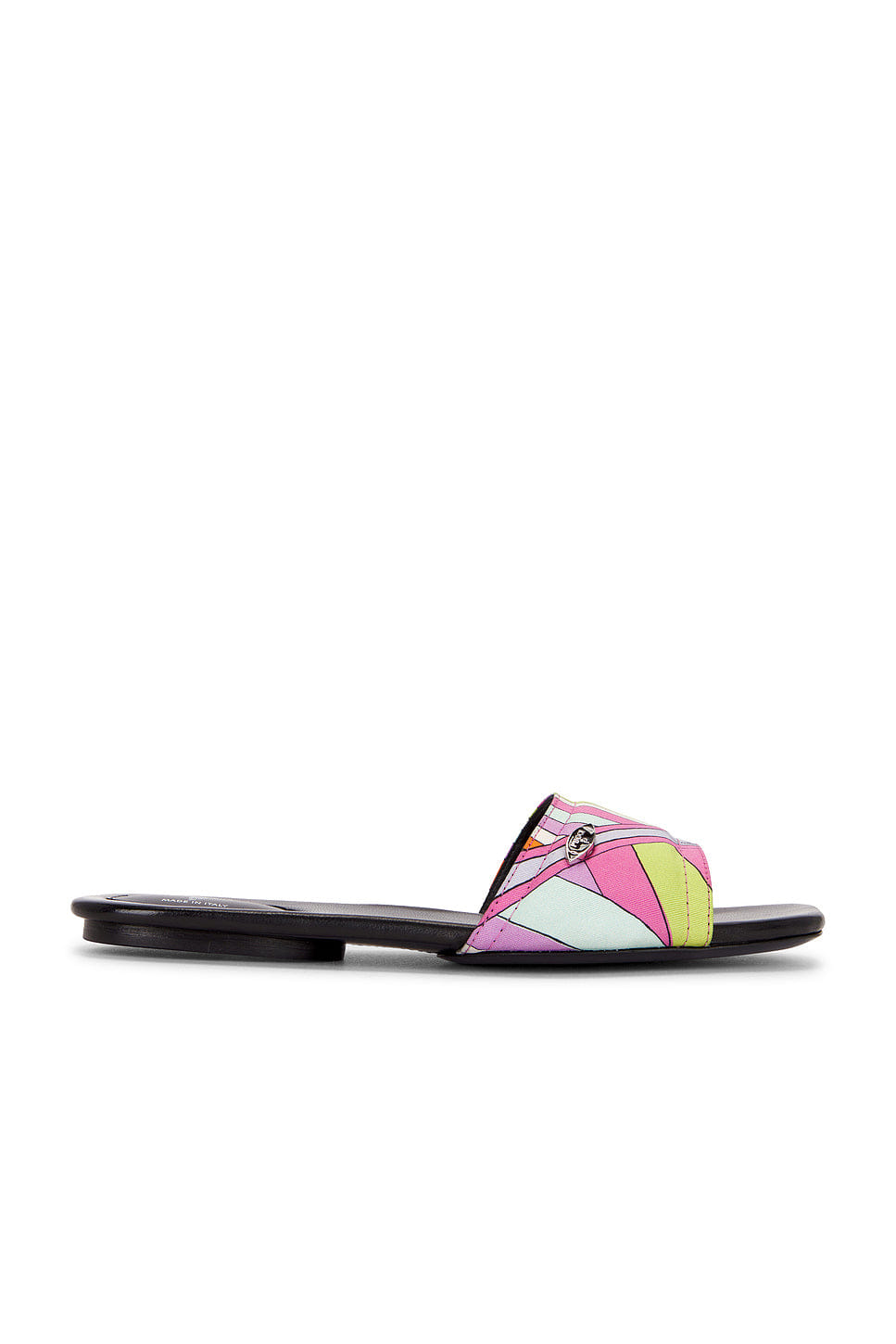 Emilio Pucci Silk Twill Slide