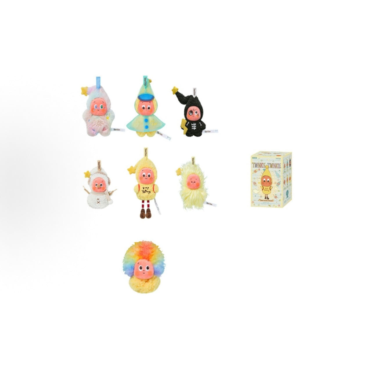 Sydney Labubu TWINKLE TWINKLE SWEET DREAMS FORECAST SERIES - PLUSH PENDANT BLIND BOX