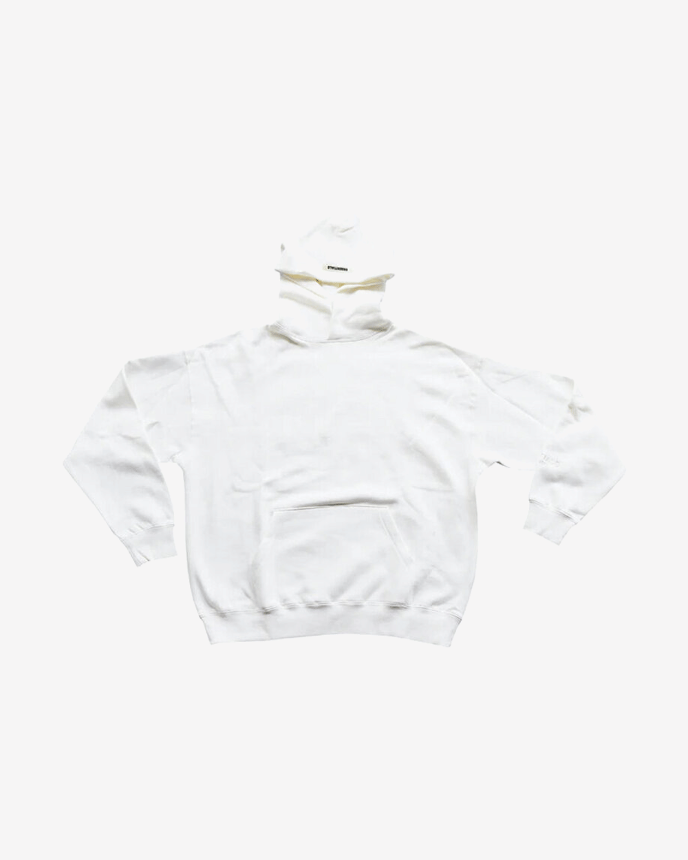 FOG ESSENTIALS LOS ANGELES EXCLUSIVE REFLECTIVE LOGO WHITE HOODIE