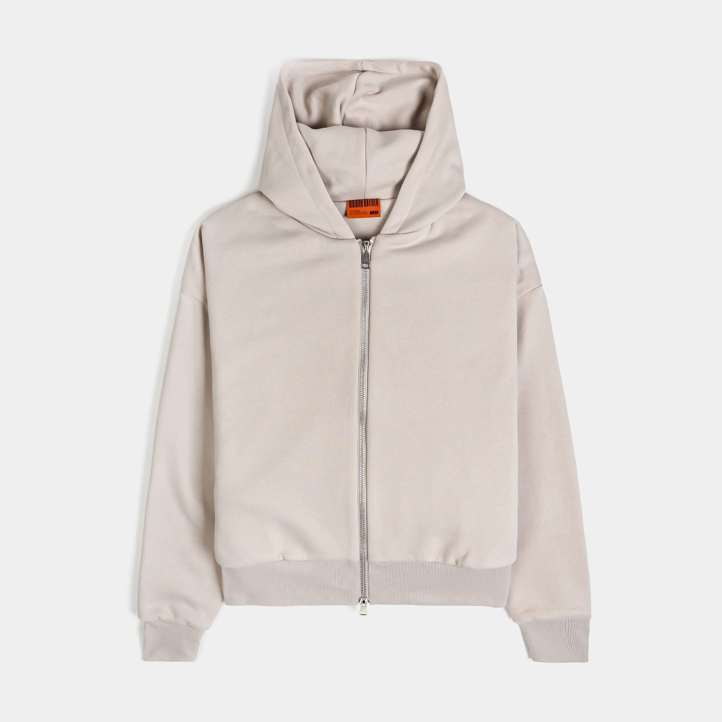 Maison Article Double Fleece Pullover Mens Hoodie (Taupe)