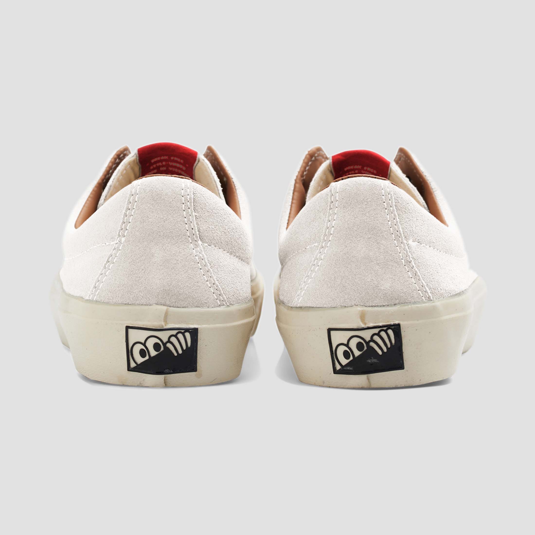 Last Resort AB VM003 Low Suede Skate Shoes White / White