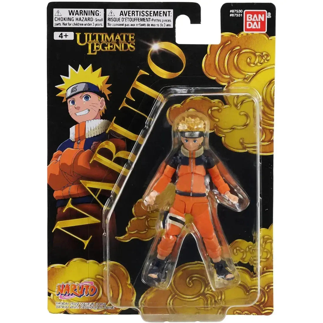 Bandai Naruto - Young Naruto Uzumaki Action Figure (5") - Bandai - Ultimate Legends Series