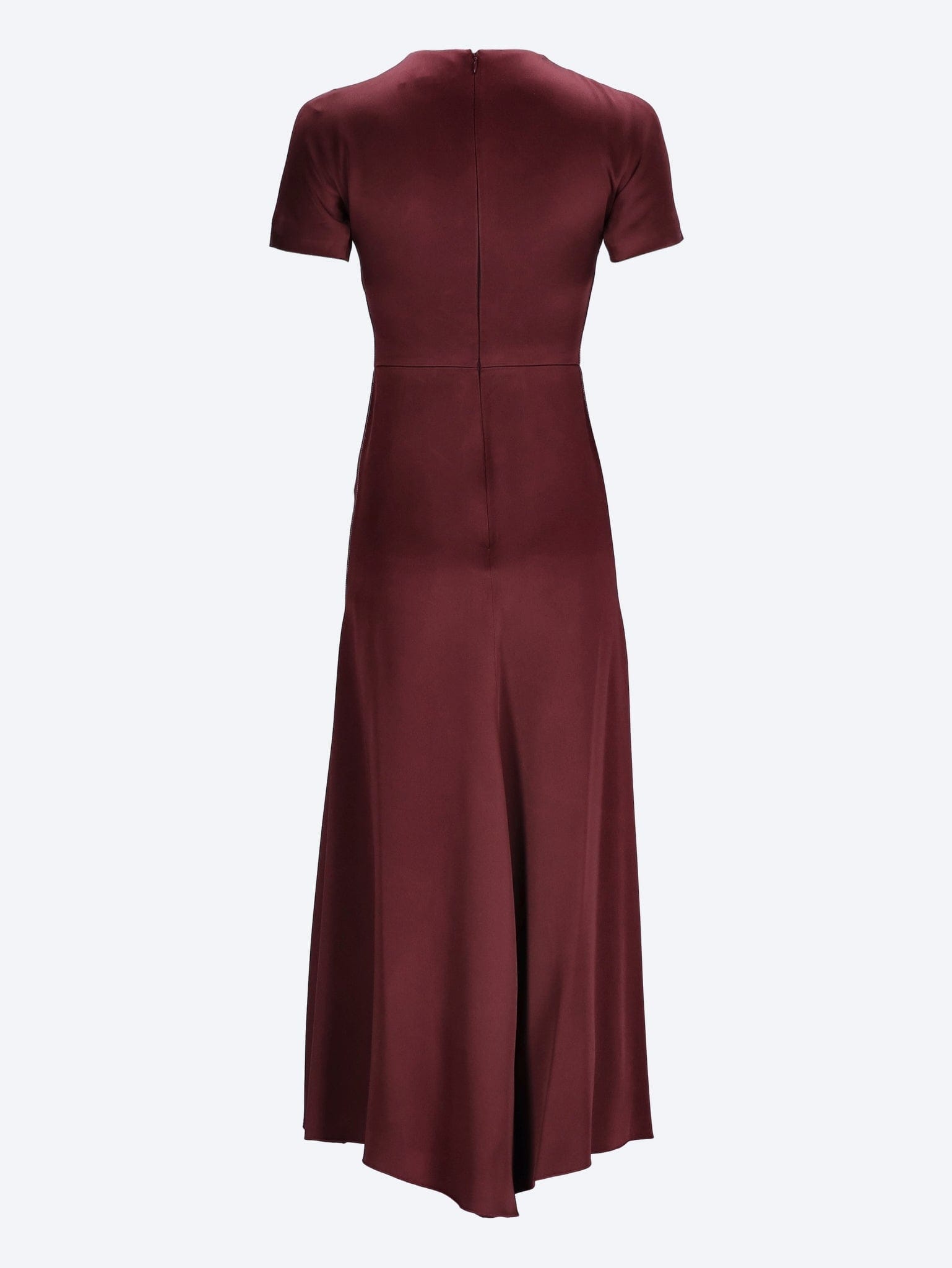Victoria Beckham Gathered detail t - shirt midi dress